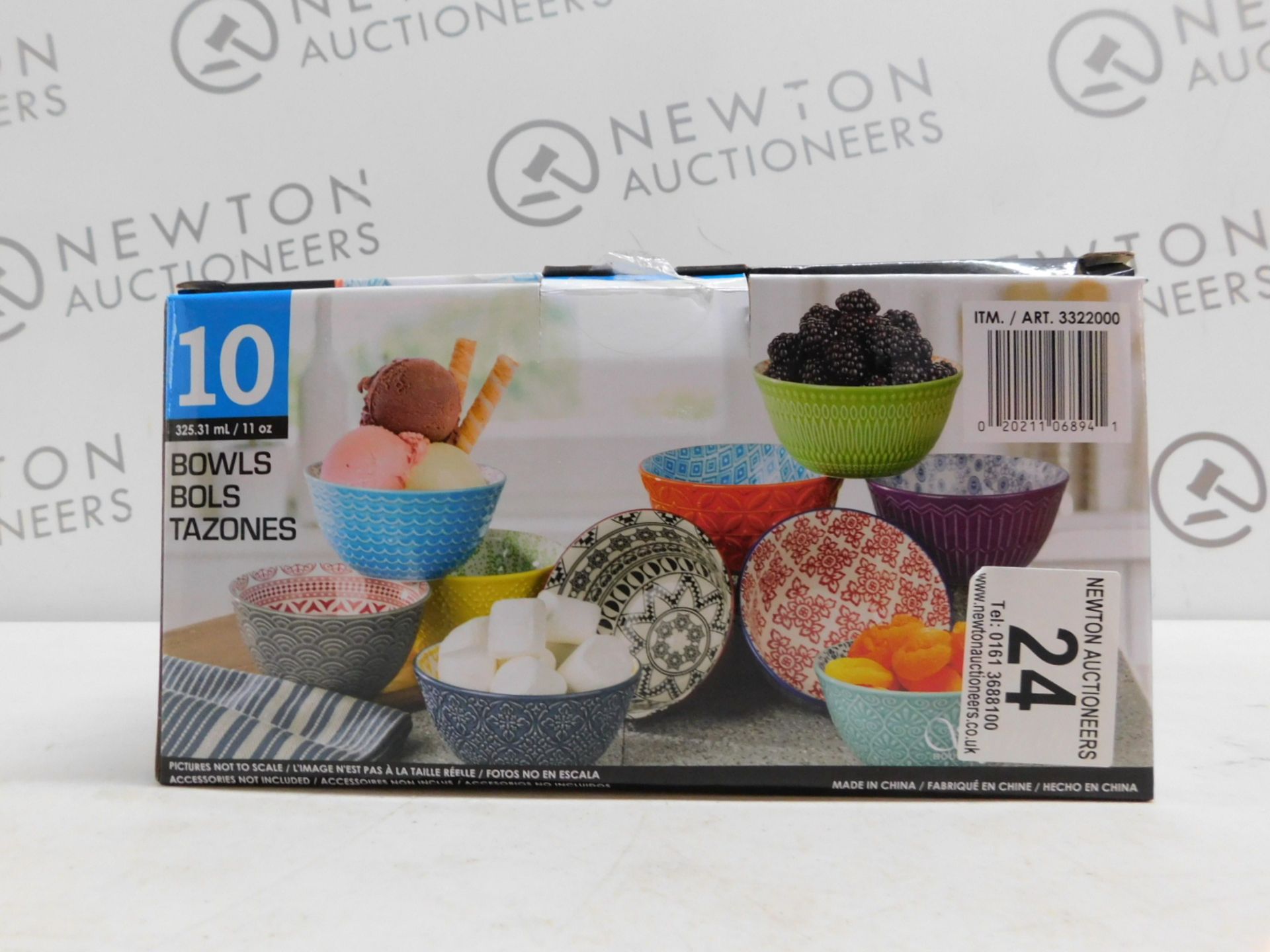 1 BOXED SIGNATURE 10PC BOWLS SET RRP Â£29.99