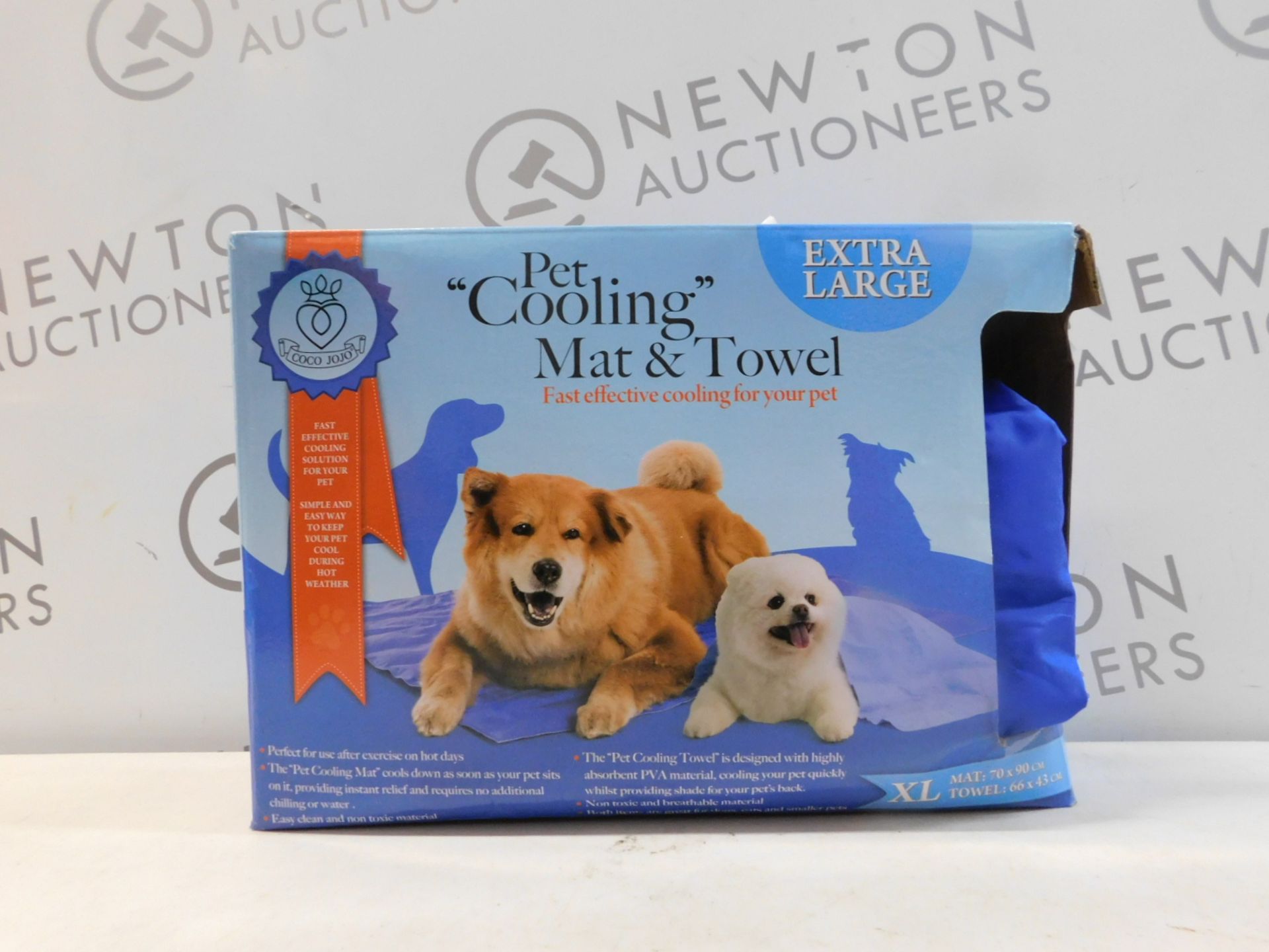 1 BOXED COCO JOJO PET COOLING MAT AND TOWEL RRP Â£39.99