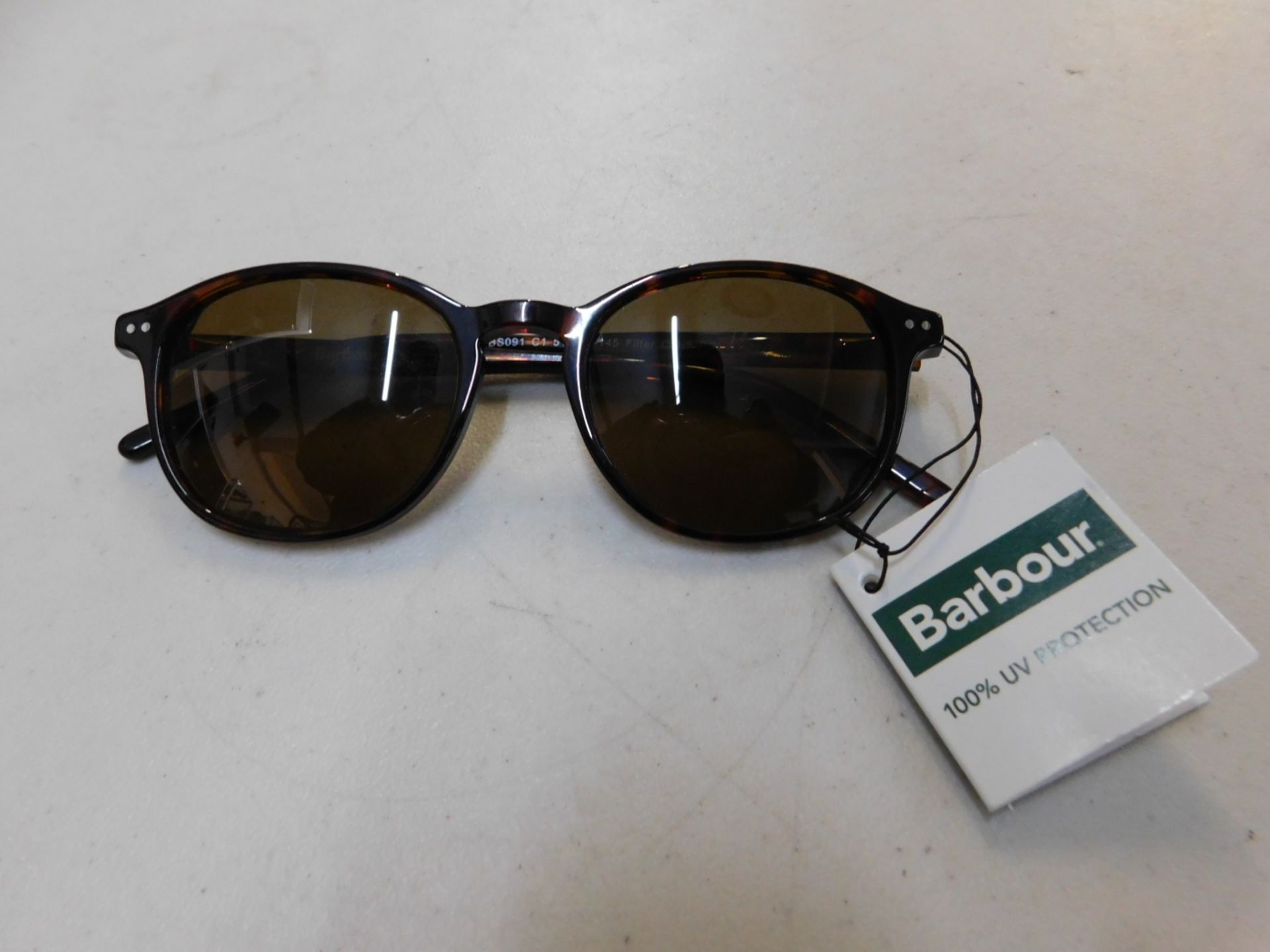 1 PAIR OF BARBOUR SUNGLASESS RRP Â£79.99