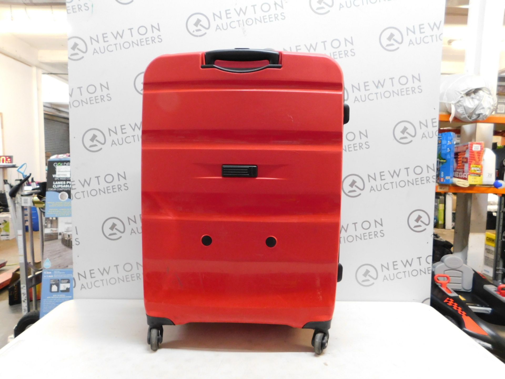 1 AMERICAN TOURISTER BON AIR RED COMBI-LOCK HARDSIDE PROTECTION LUGGAGE CASE RRP Â£125