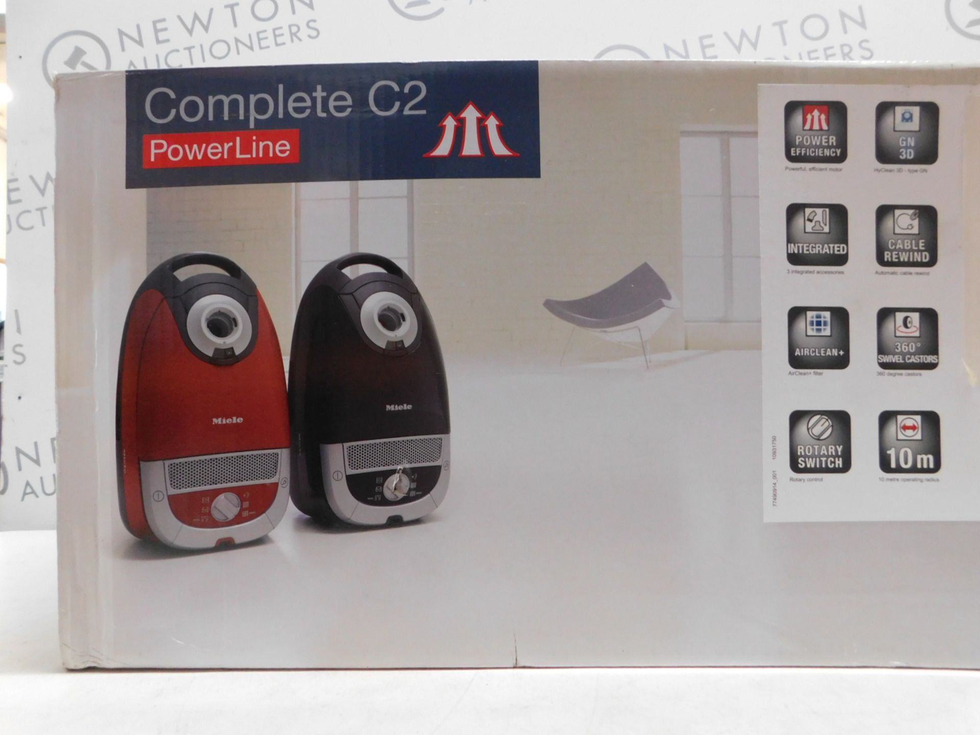 1 BOXED MIELE POWERLINE COMPLETE C2 VACUUM CLEANER RRP Â£219.99