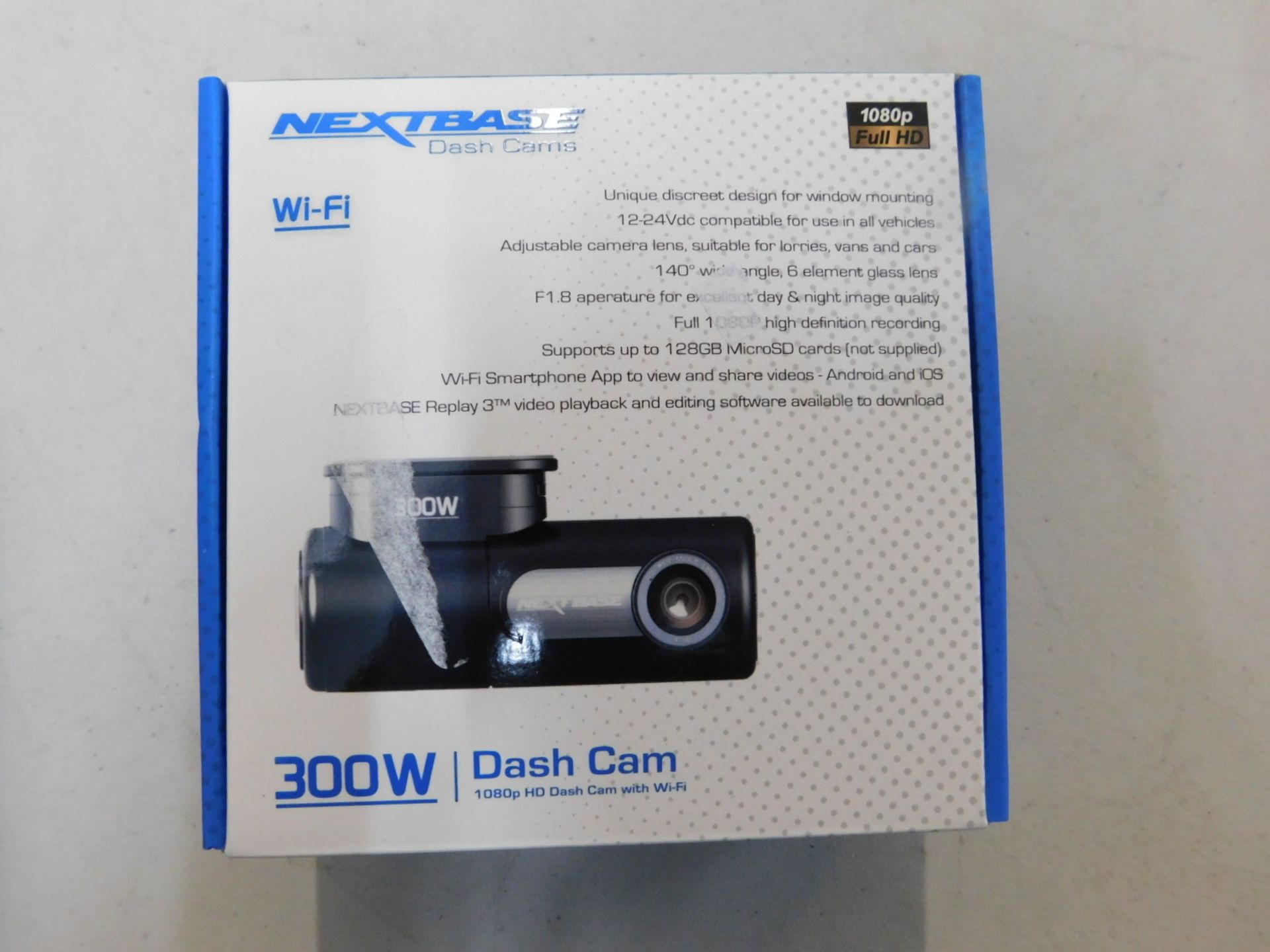 1 BRAND NEW SEALED NEXTBASE PROFESSIONAL HIGH DEFINITION IN CAR DASHCAM MODEL NBDVR300W RRP Â£149.