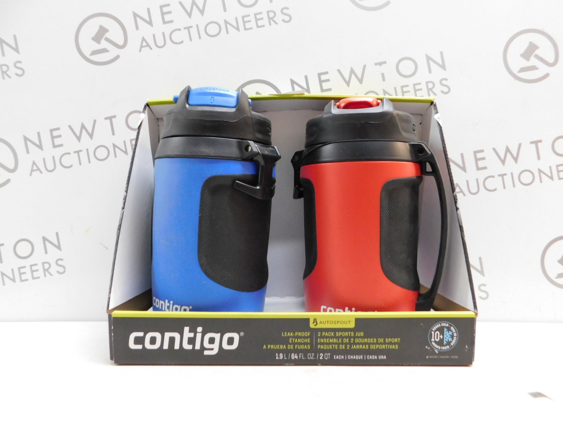 1 BOXED 2PK CONTIGO AVEX POWERADE JUMBO DRINKS BOTTLES RRP Â£39.99