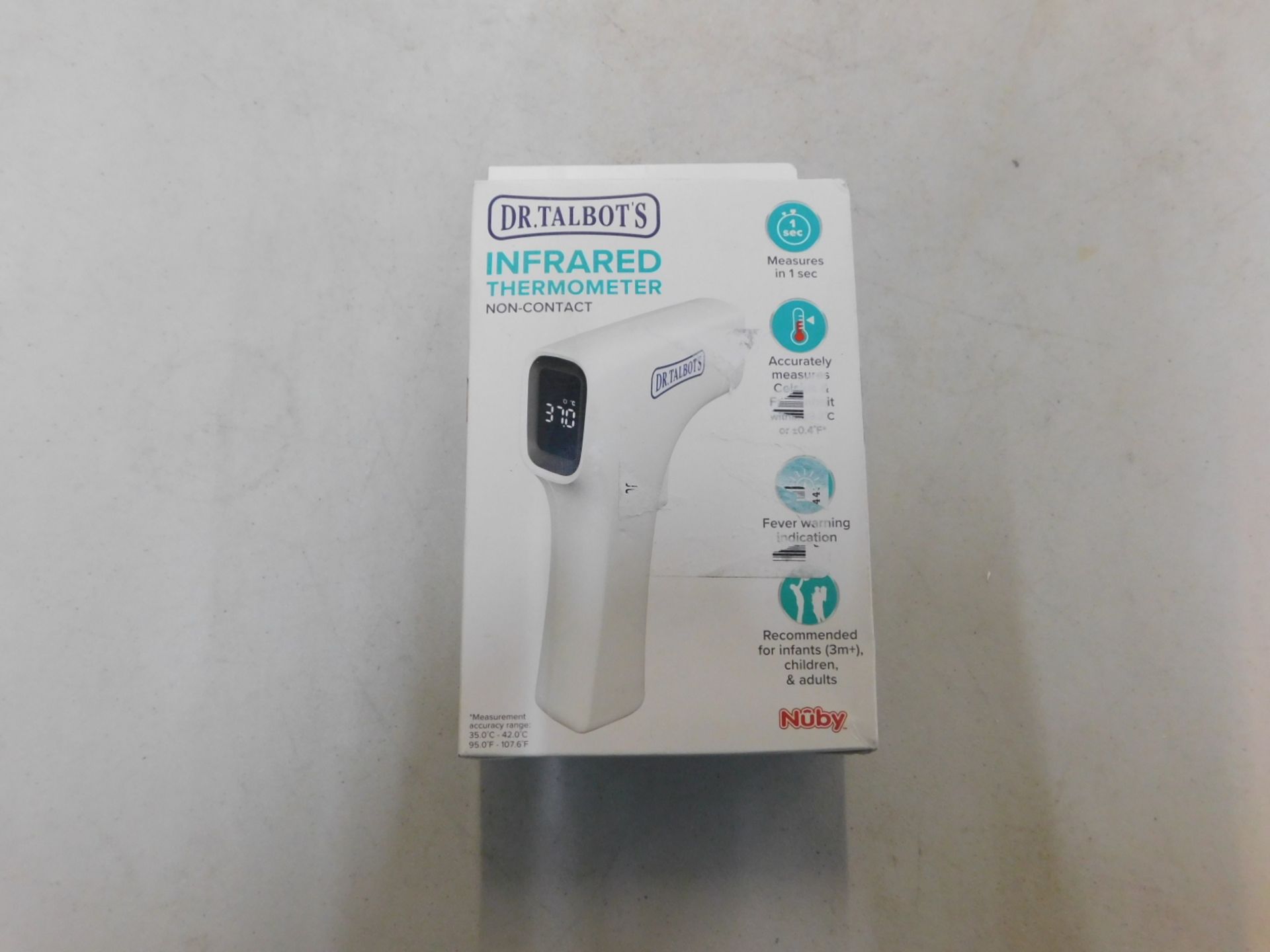 1 BOXED DR TALBOTS INFRARED THERMOMETER NON-CONTACT RRP Ã‚Â£79.99