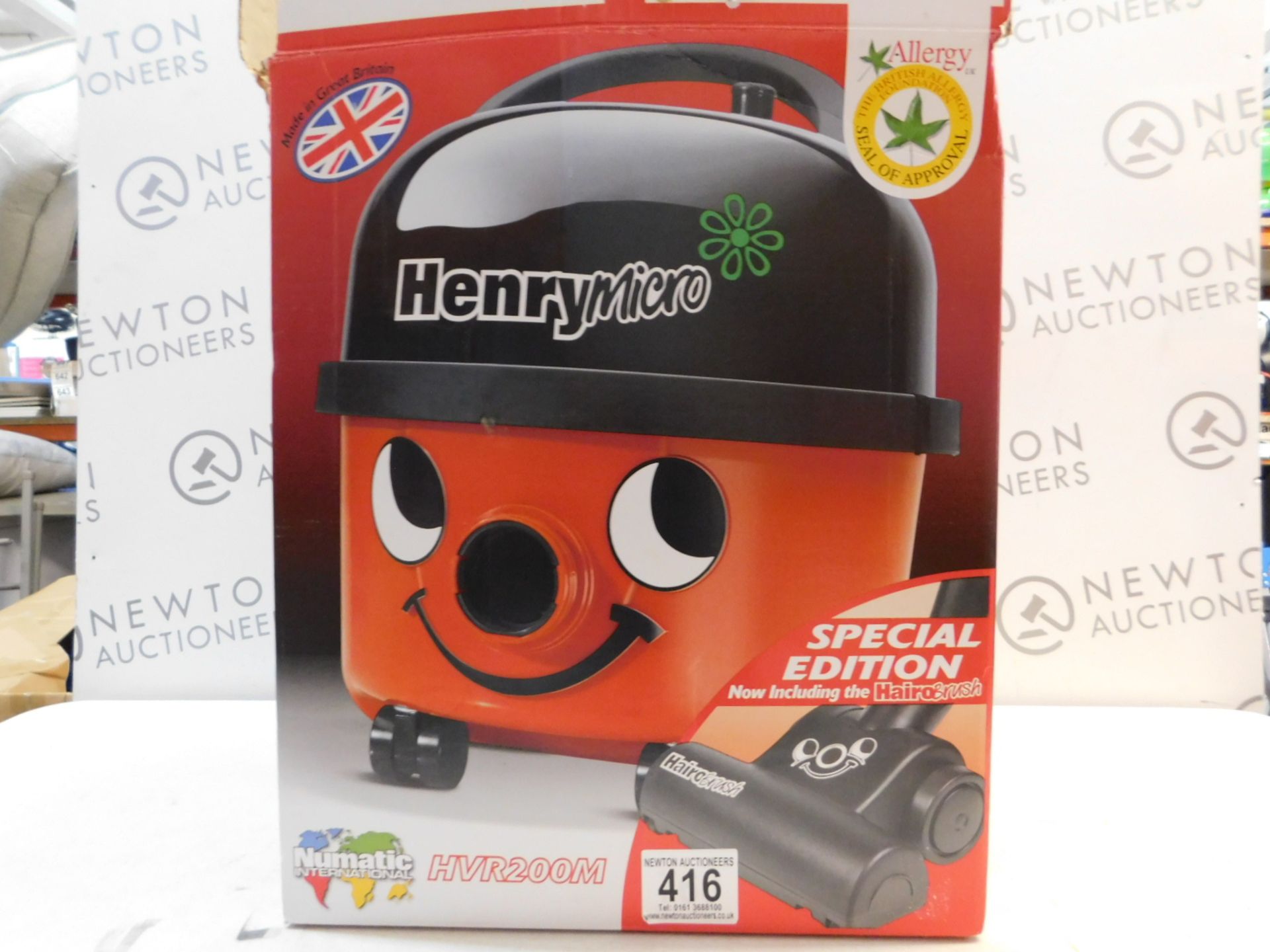 1 BOXED NUMATIC HENRY HVR200M VACUUM CLEANER RRP Â£179.99