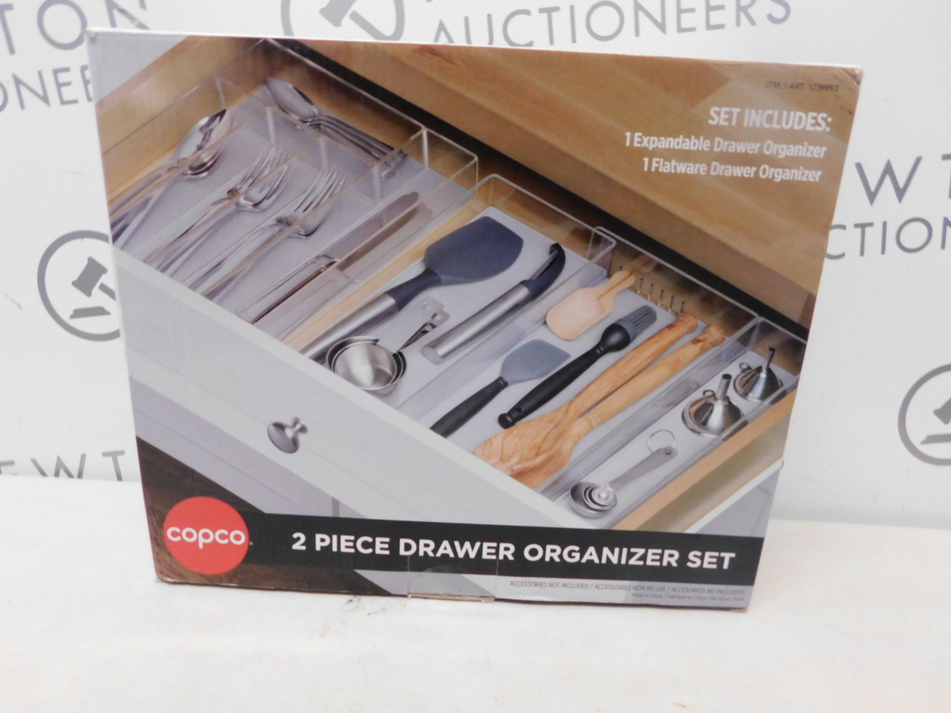 1 BOXED COPCO 2PC DRAWER ORGANISER SET RRP Â£24.99