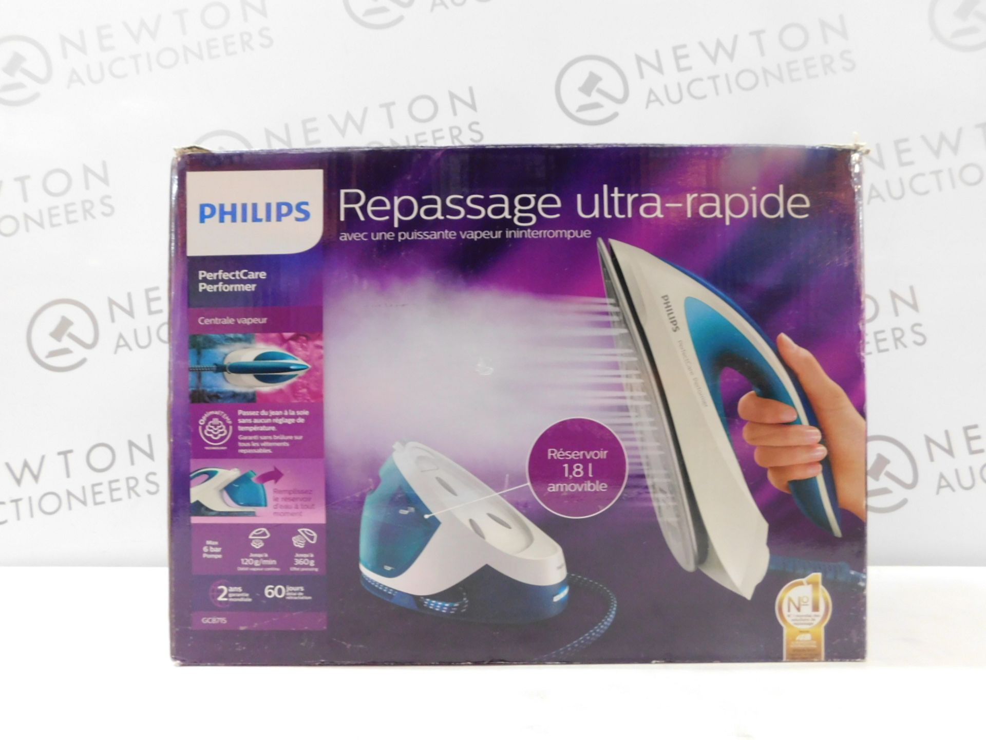 1 BOXED PHILIPS GC8715/20 PERFECTCARE PERFORMER STEAM GENERATOR IRON RRP Â£199