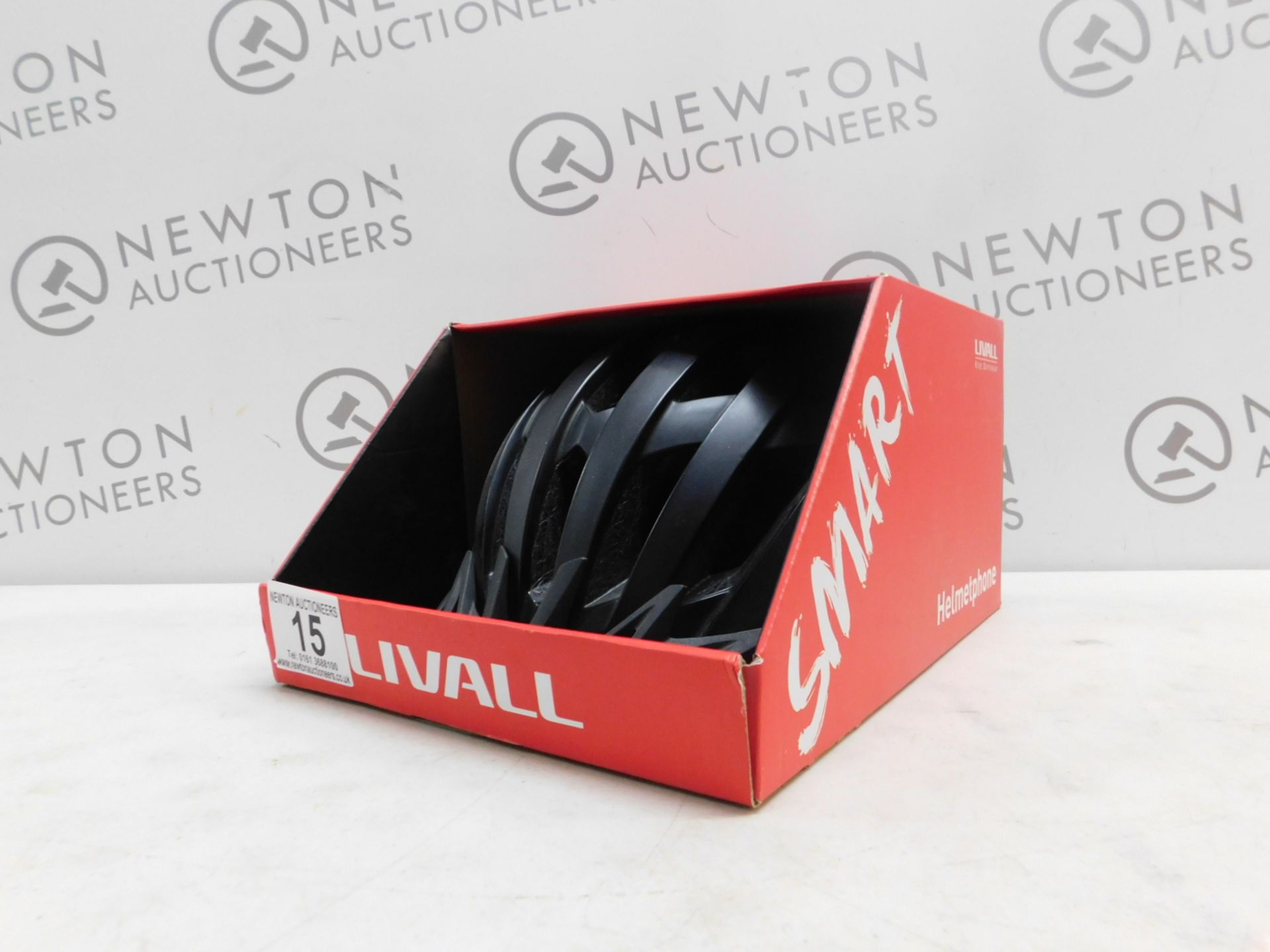 1 BOXED LIVALL MT1 BLACK SIZE 58-62CM BLUETOOTH SMART HELEMT RPP Â£99 (NO REMOTE, NO CHARGER)