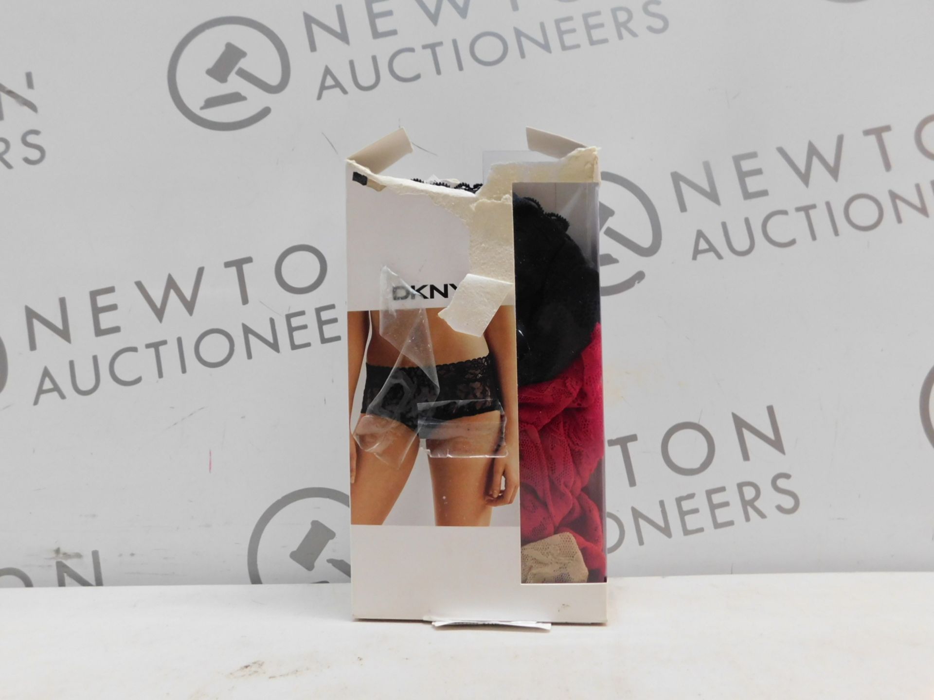 1 BOXED DKNY 3PK LACE BIKINI SIZE M RRP Â£39.99