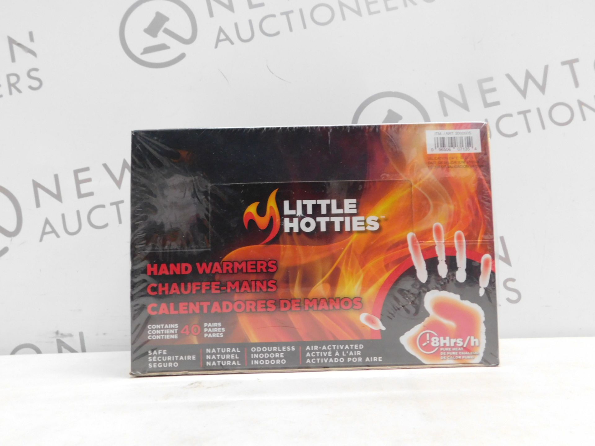 1 BRAND NEW SEALED BOXED LITTLE HOTTIES HAND WARMERS 40 PACK RRP Â£39.99