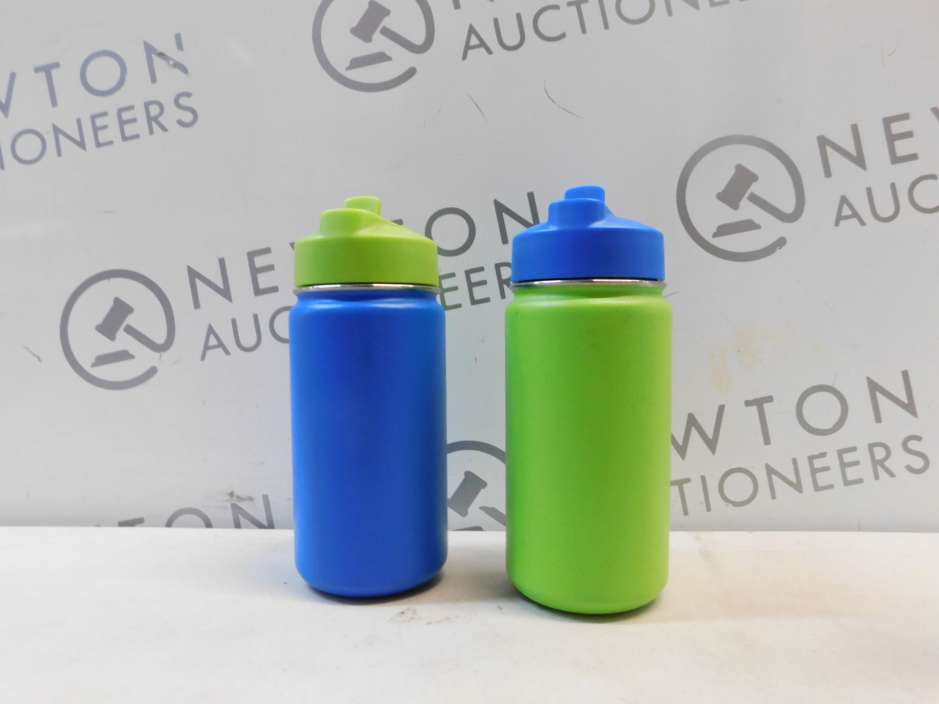 1 SET OF 2 TAKEYA THERMOFLASK KIDS INSULATED STAINLESS STEEL WATER BOTTLES RRP Â£29.99