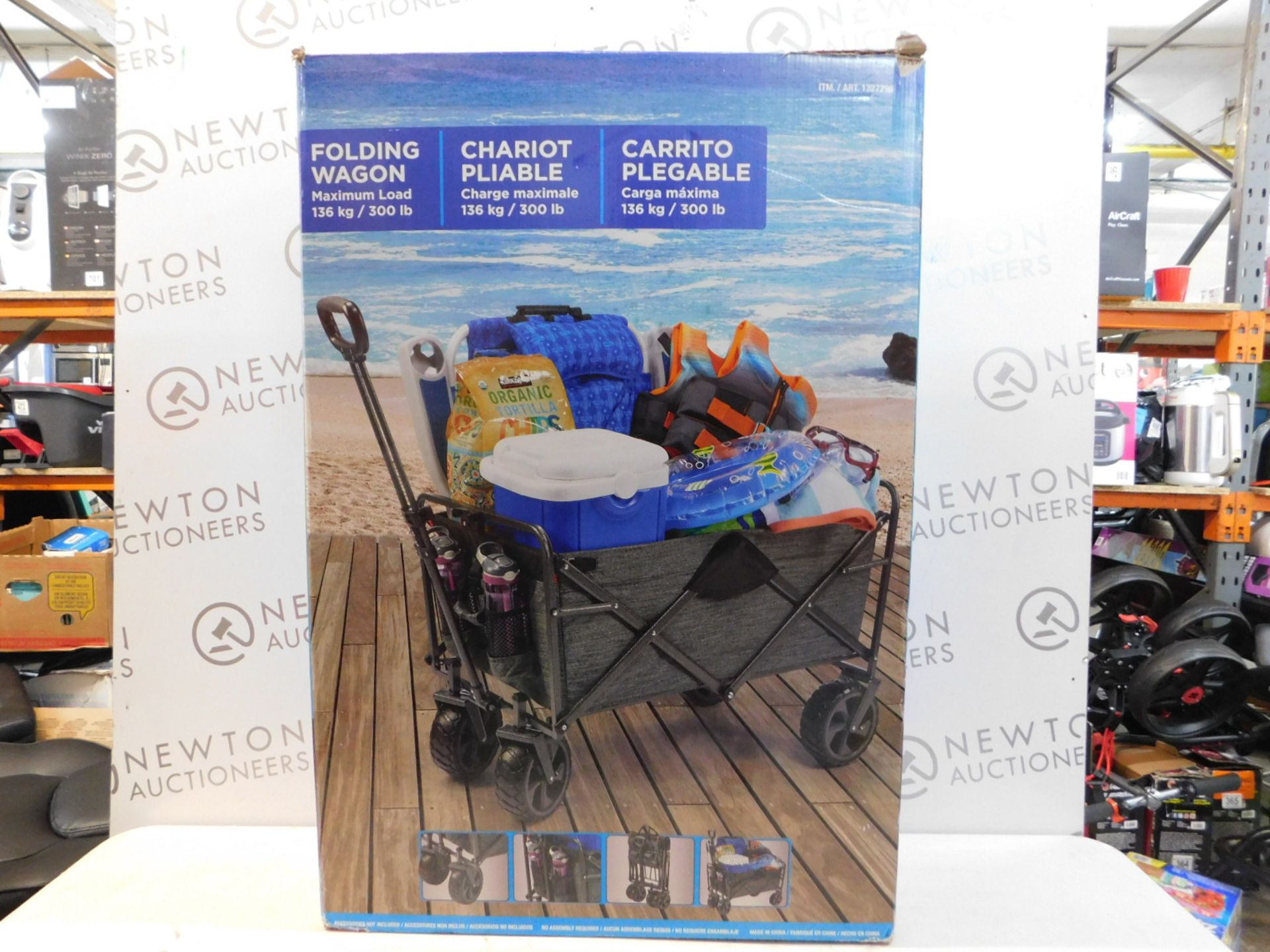 1 BOXED FOLDING WAGON RRP Â£79.99