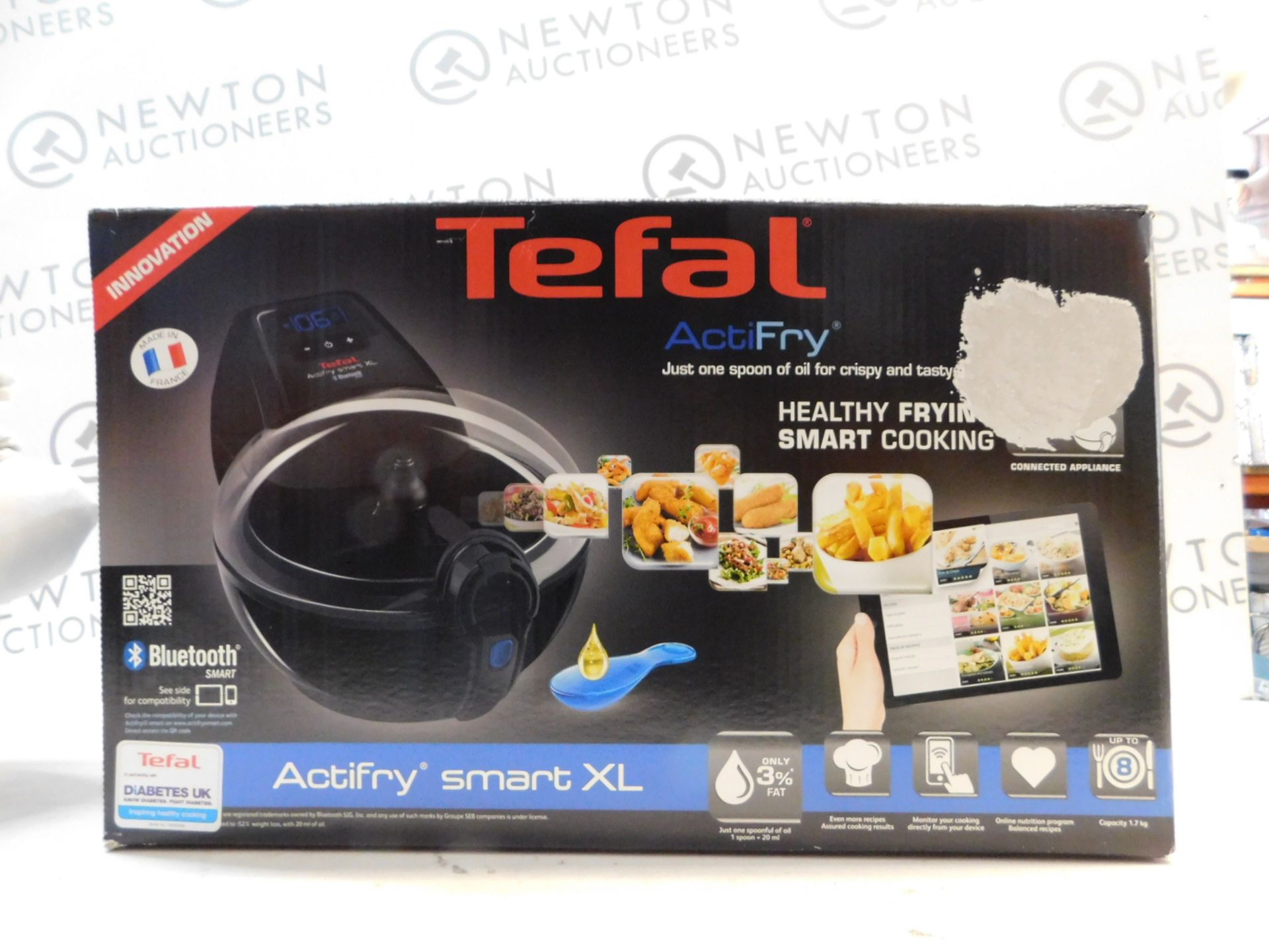 1 BOXED TEFAL ACTIFRY SMART XL 1.7KG AIRFRYER WITH SMART TECHNOLOGY RRP Â£299