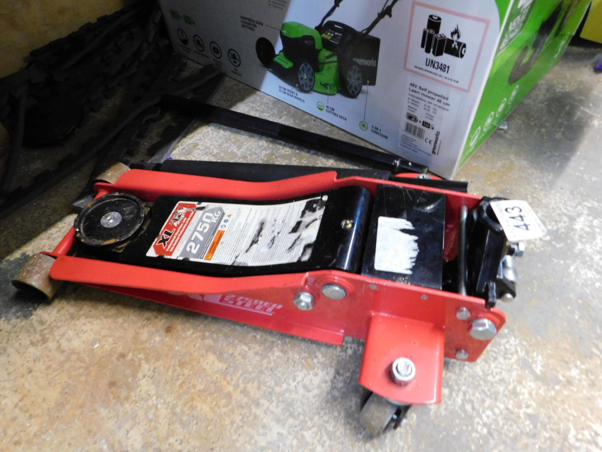 1 ARCAN XL2750EU 2750KG STEEL SERVICE JACK RRP Â£199