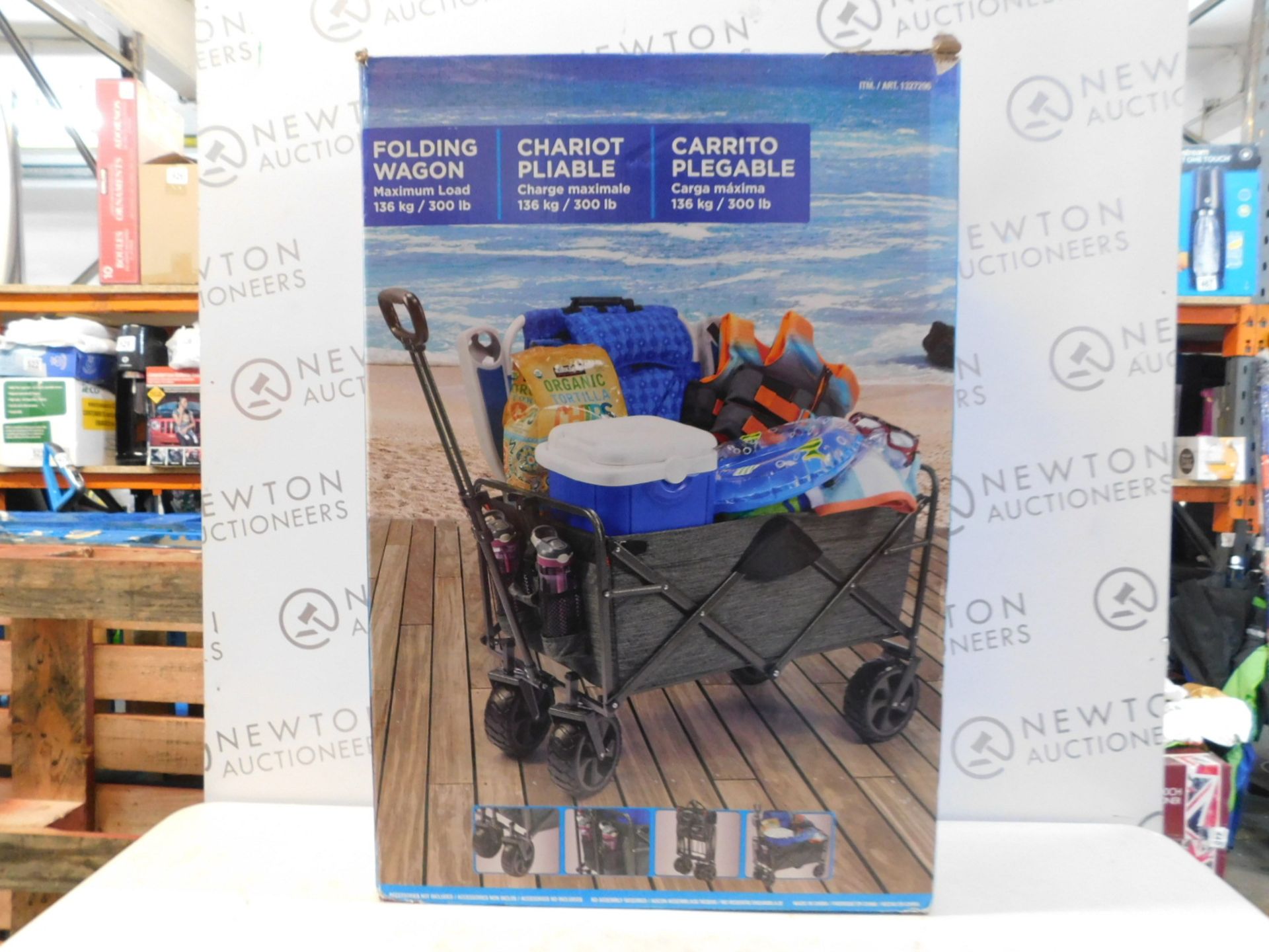 1 BOXED FOLDING WAGON RRP Â£79.99