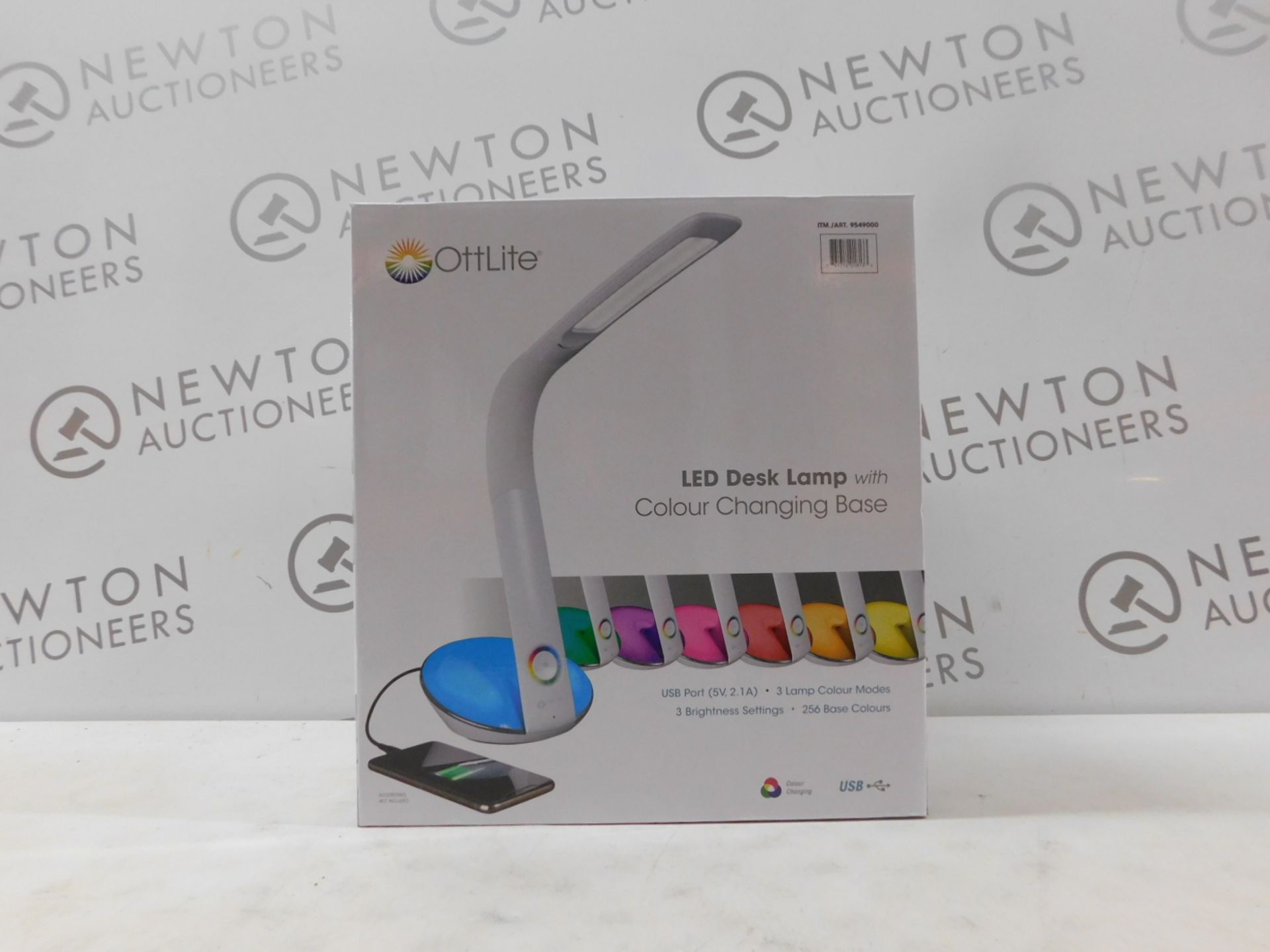 1 BOXED OTTLITE LED DESK LAMP WITH COLOUR CHANGING BASE RRP Â£49.99