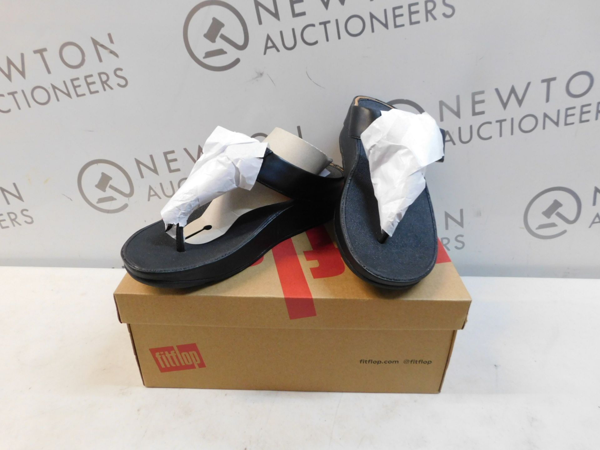 1 BRAND NEW BOXED PAIR OF LADIES FITFLOP FINO METALLIC FLECK STONE TOE-POST SANDALS UK SIZE 7 RRP