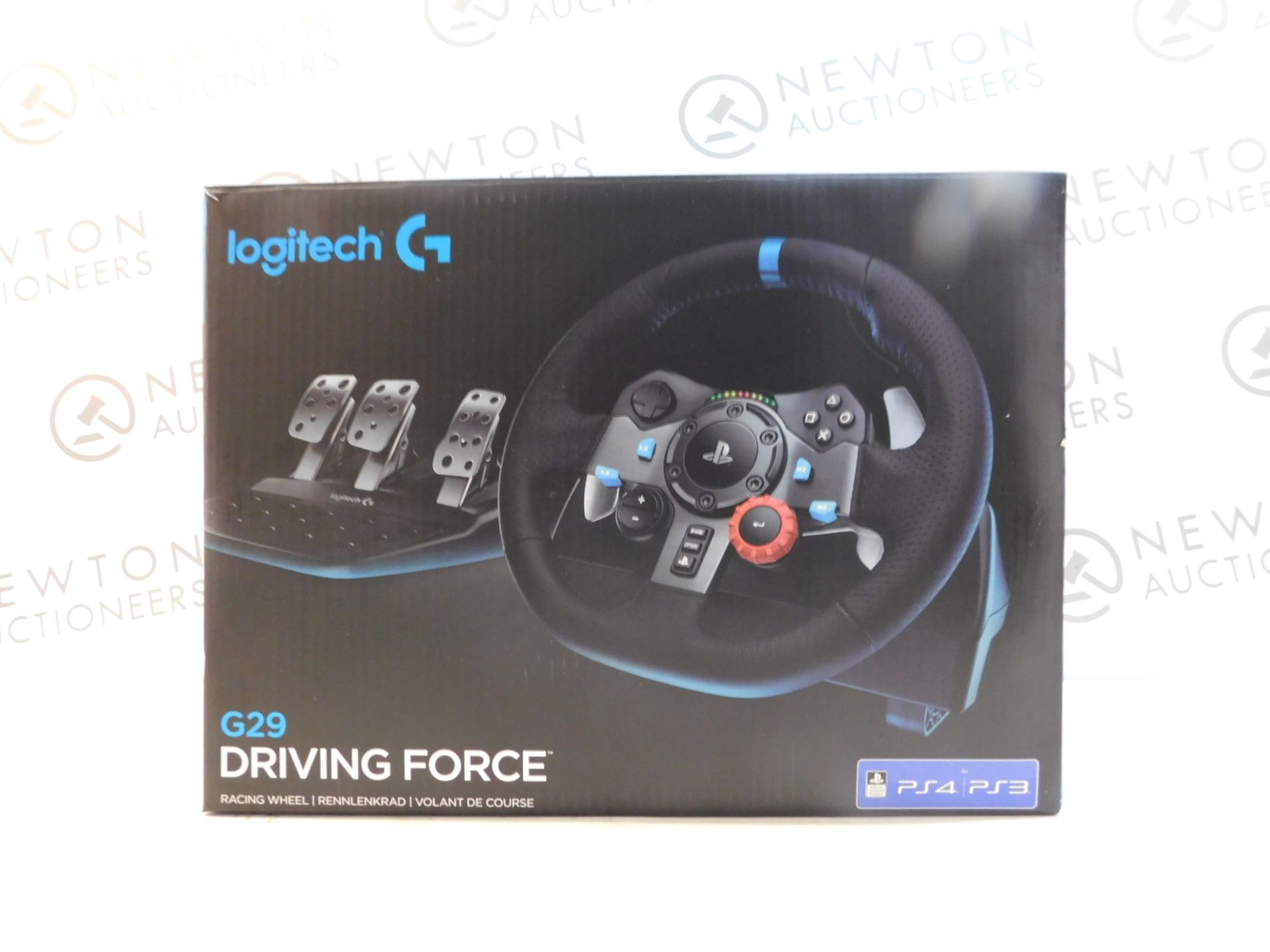 1 BOXED LOGITECH G29 DRIVING FORCE RACING WHEEL FOR PLAYSTATION 4 & 3 RRP Â£229.99