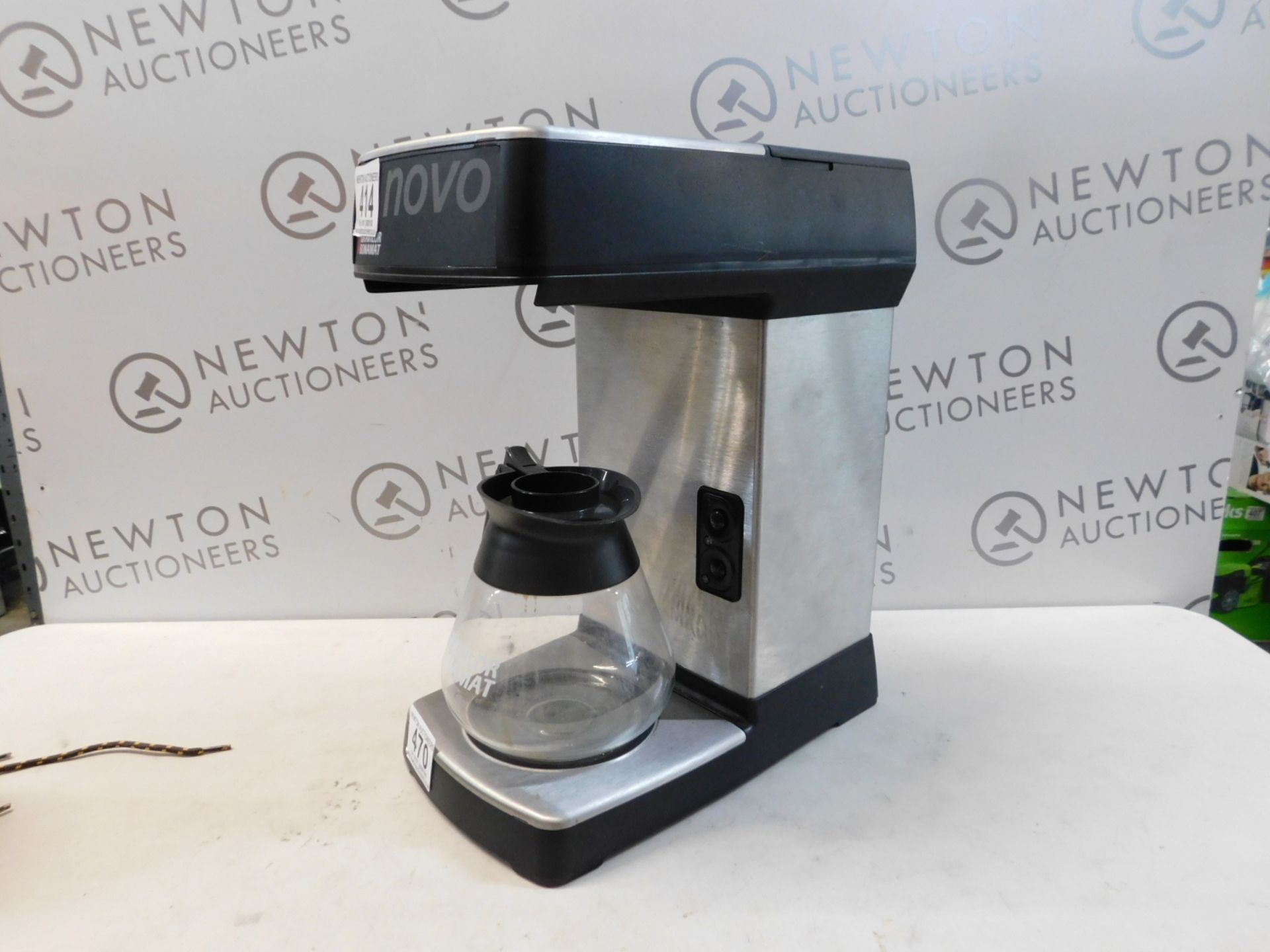 1 BRAVILOR BONAMAT NOVO COFFE MACHINE WITH JUG RRP Â£249.99