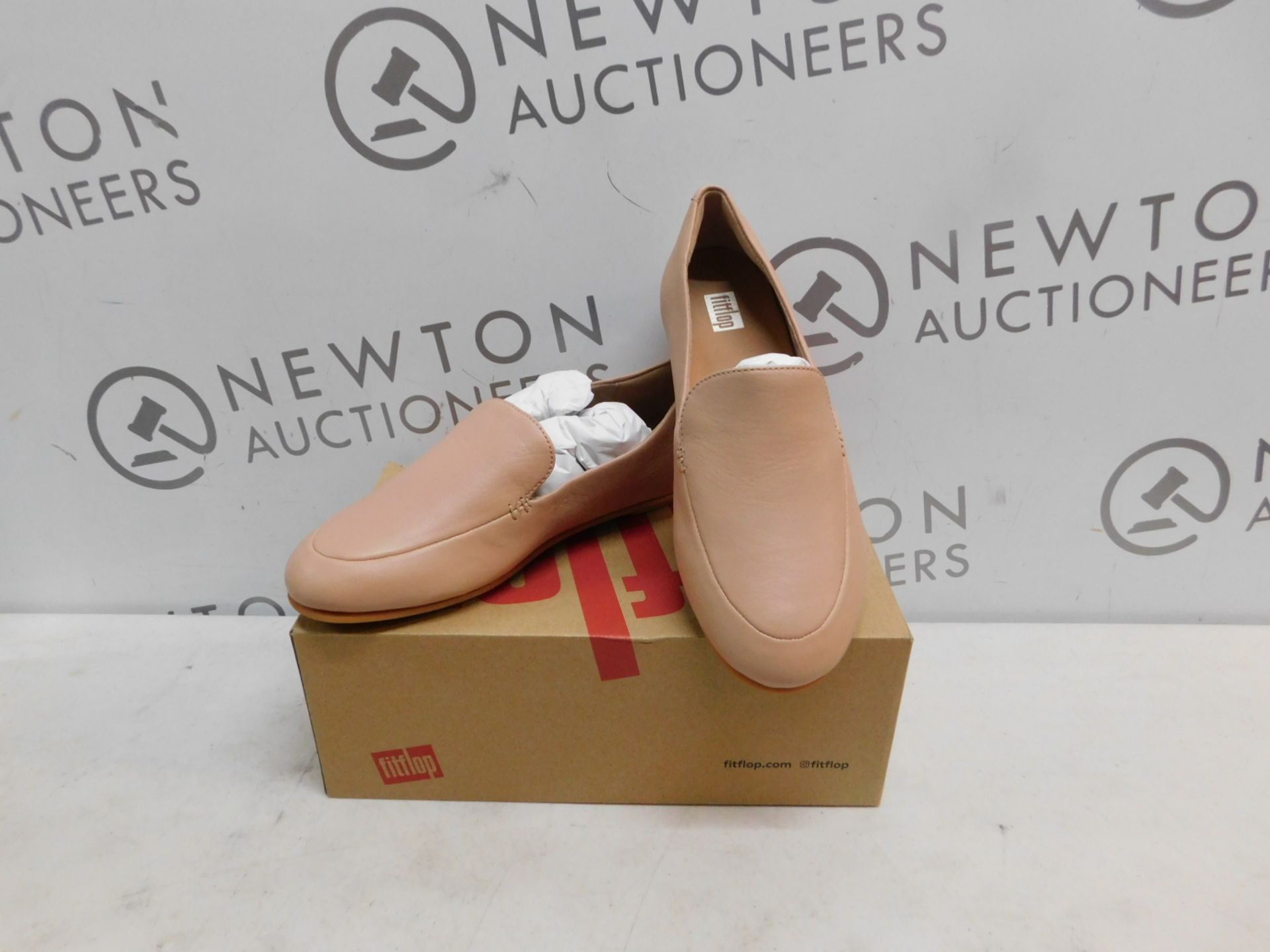 1 BRAND NEW BOXED PAIR OF LADIES FITFLOP LEATHER LENA LOAFERS UK SIZE 3 RRP Â£79