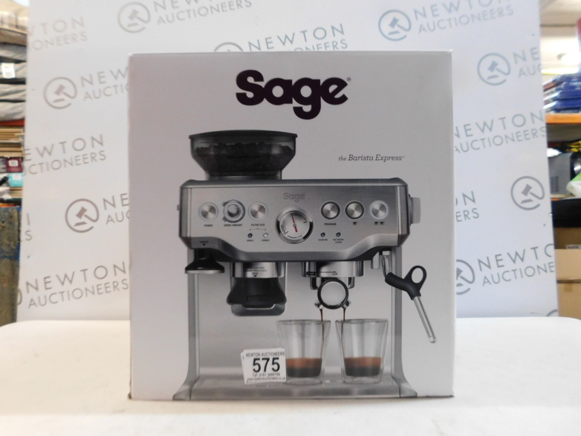 1 BOXED SAGE BARISTA EXPRESS BES870UK BEAN TO CUP COFFEE MACHINE RRP Â£599.99