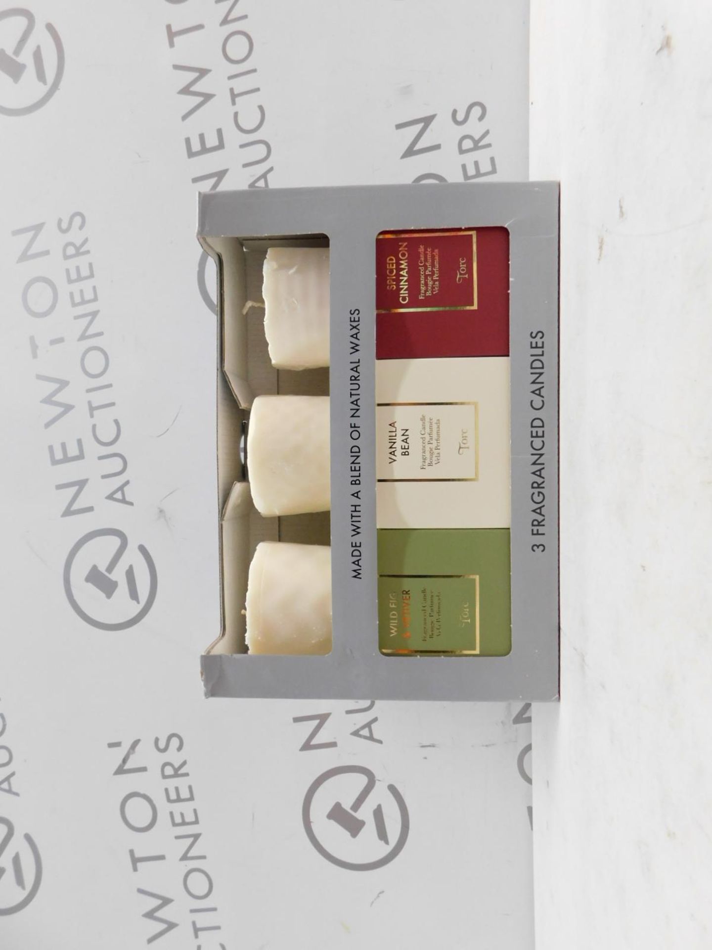 1 BOXED SET OF 3 TORC VARIETY FRAGRANCED CANDLES WITH GIFT BOXES RRP Â£39.99