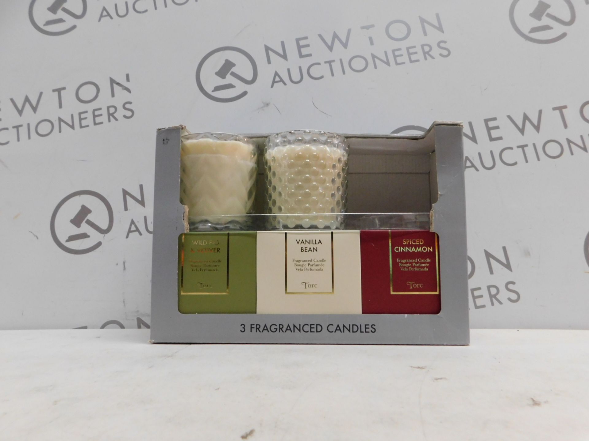 1 BOXED SET OF 2 TORC VARIETY FRAGRANCED CANDLES WITH GIFT BOXES RRP Â£39.99