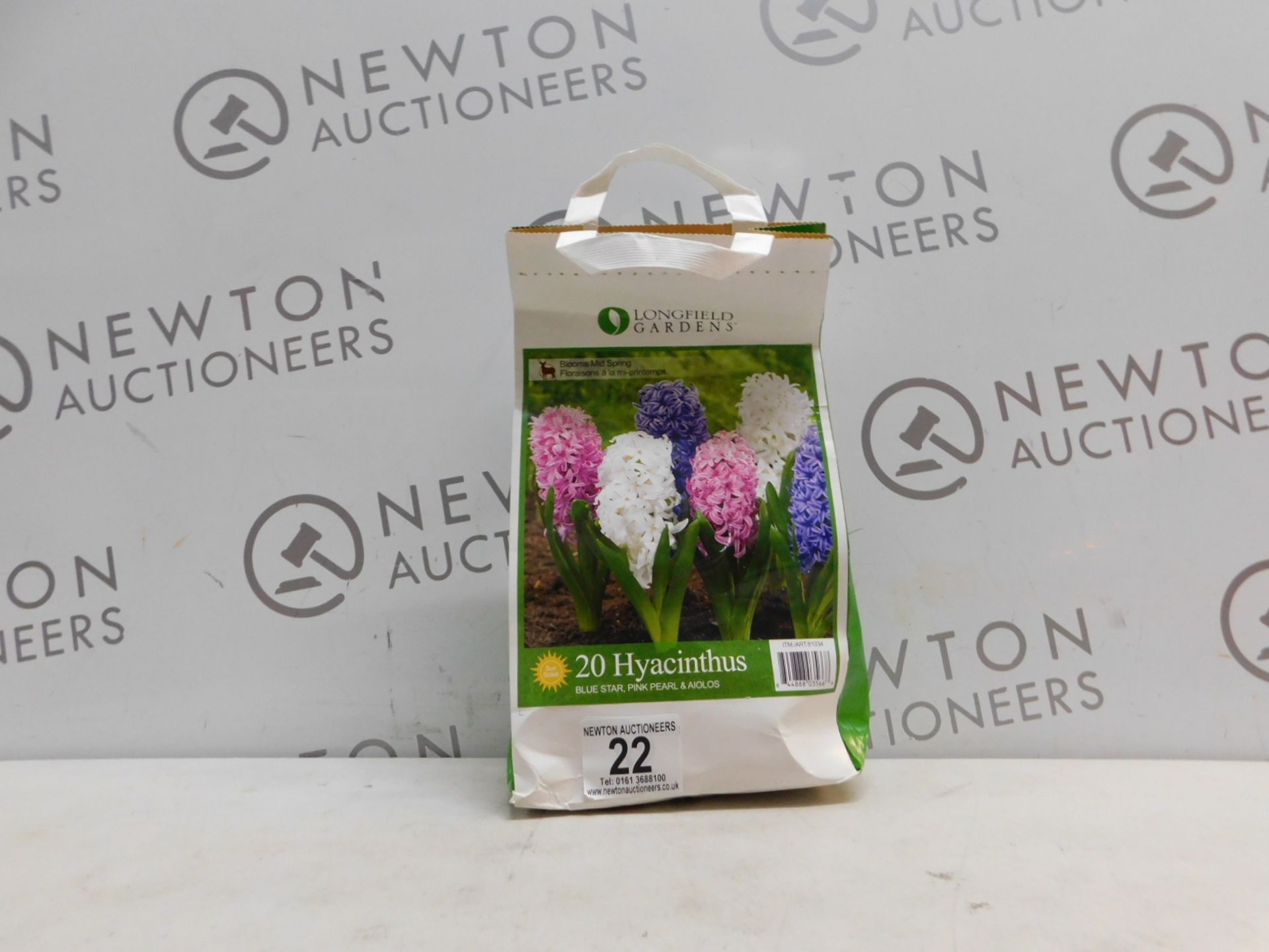 1 PACK OF LONGFIELD GARDENS 20 HYACINTHUS FIERCE MIX RRP Â£19.99