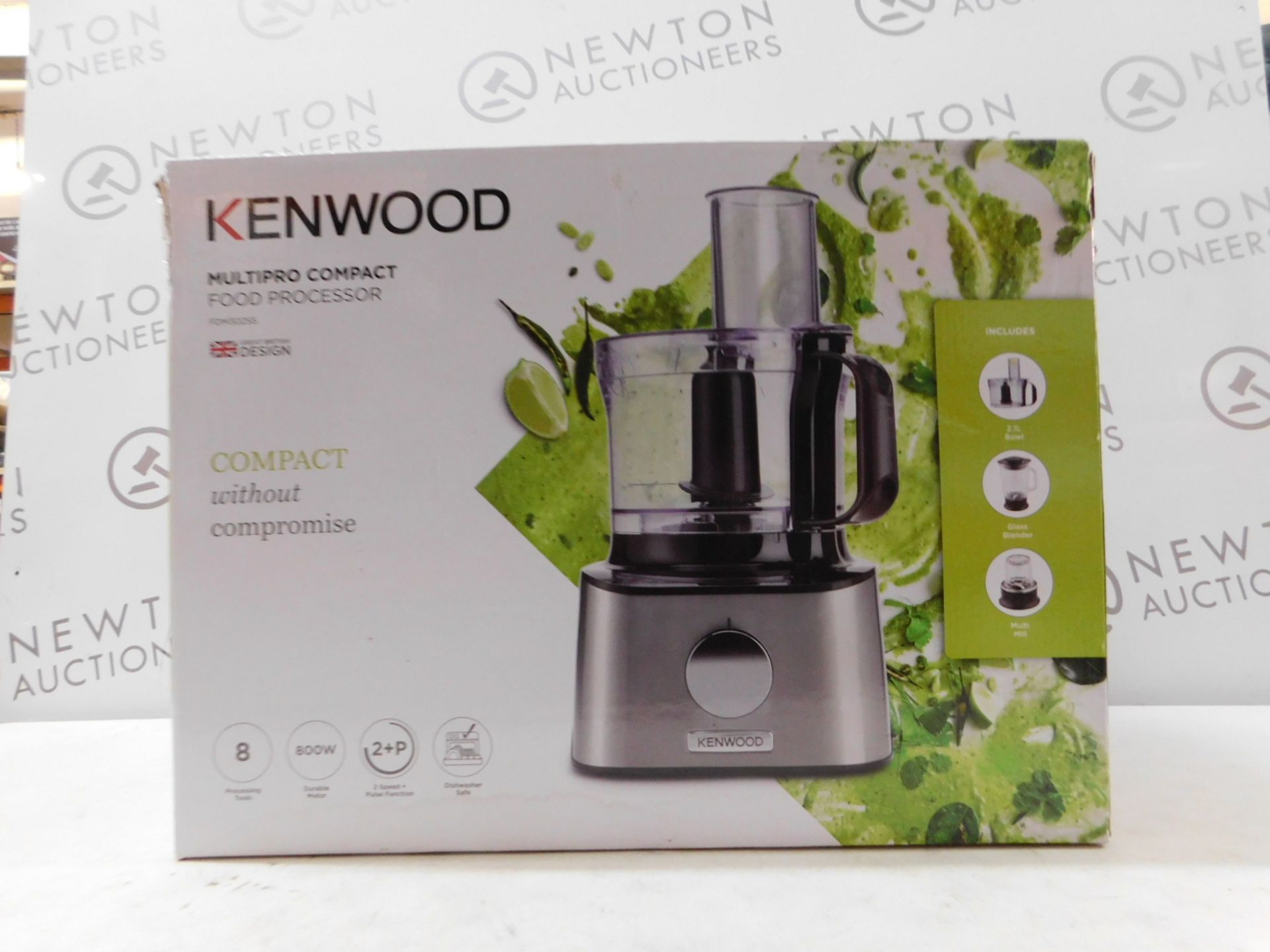 1 BOXED KENWOOD FDM302SS 800W 2.1L MULTI-PRO COMPACT FOOD PROCESSOR RRP Â£129.99