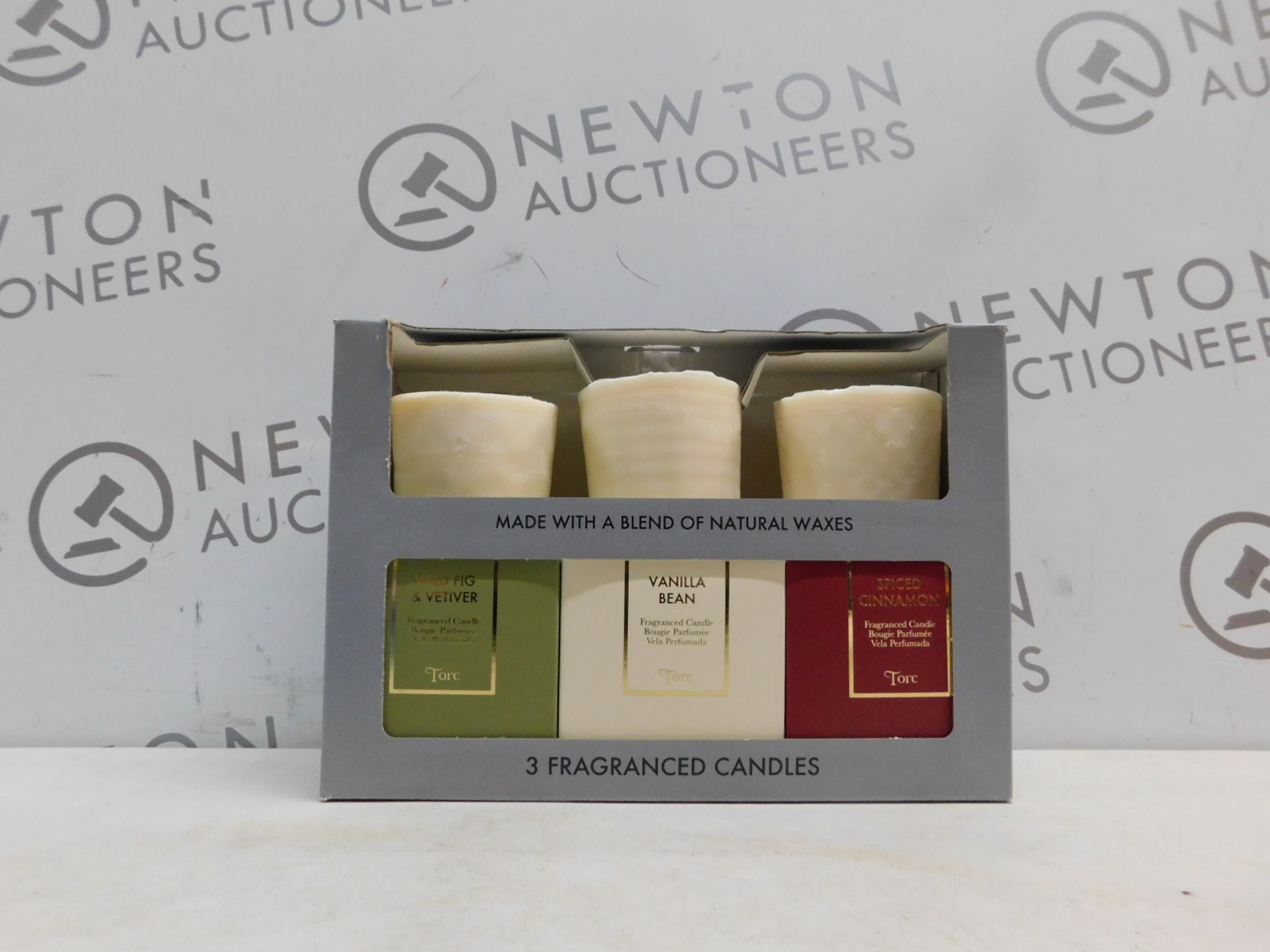 1 BOXED SET OF 3 TORC VARIETY FRAGRANCED CANDLES WITH GIFT BOXES RRP Â£39.99