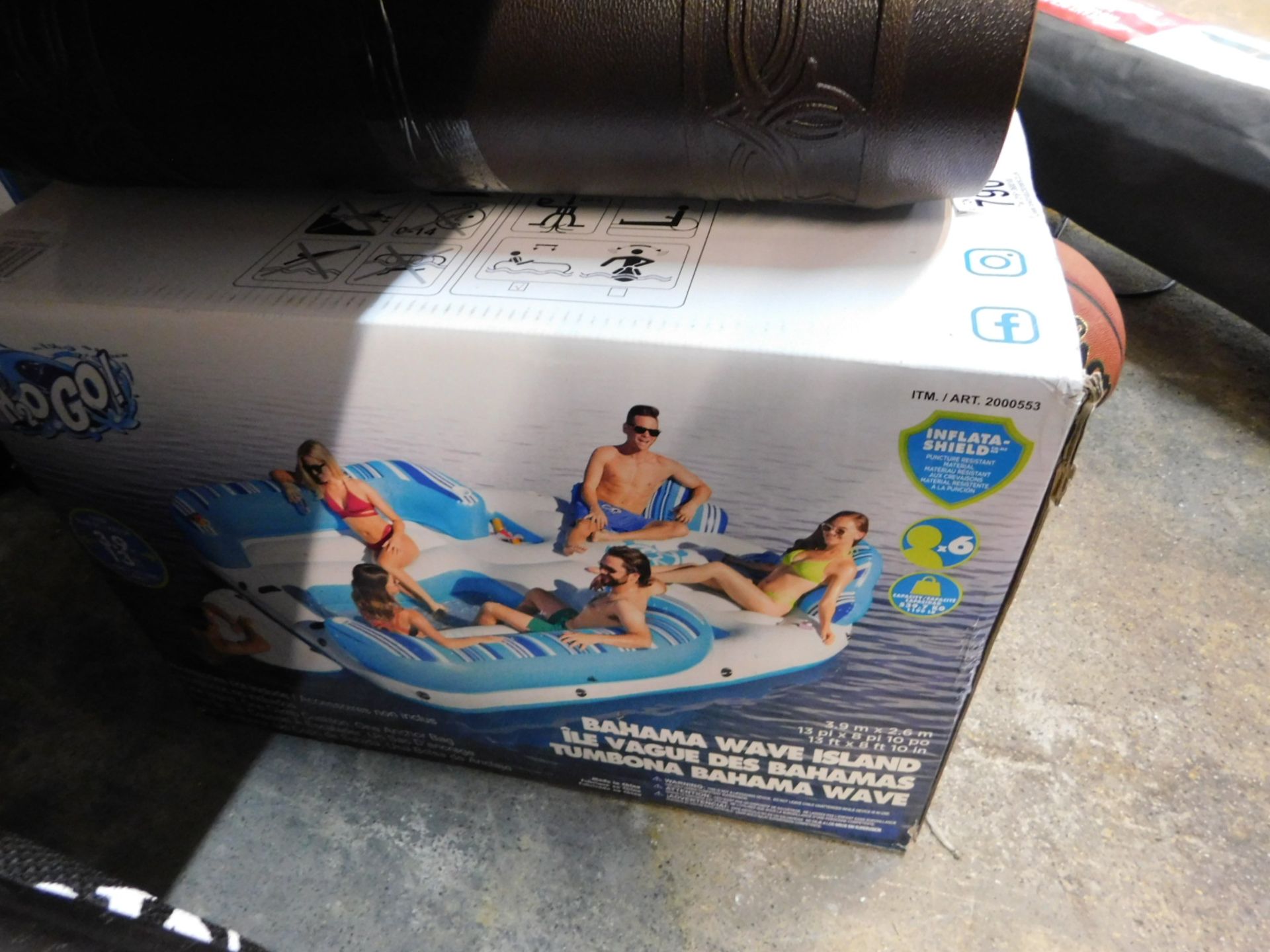 1 BOXED H20 BAHAMA WAVE 6 PERSON ISLAND RRP Â£190