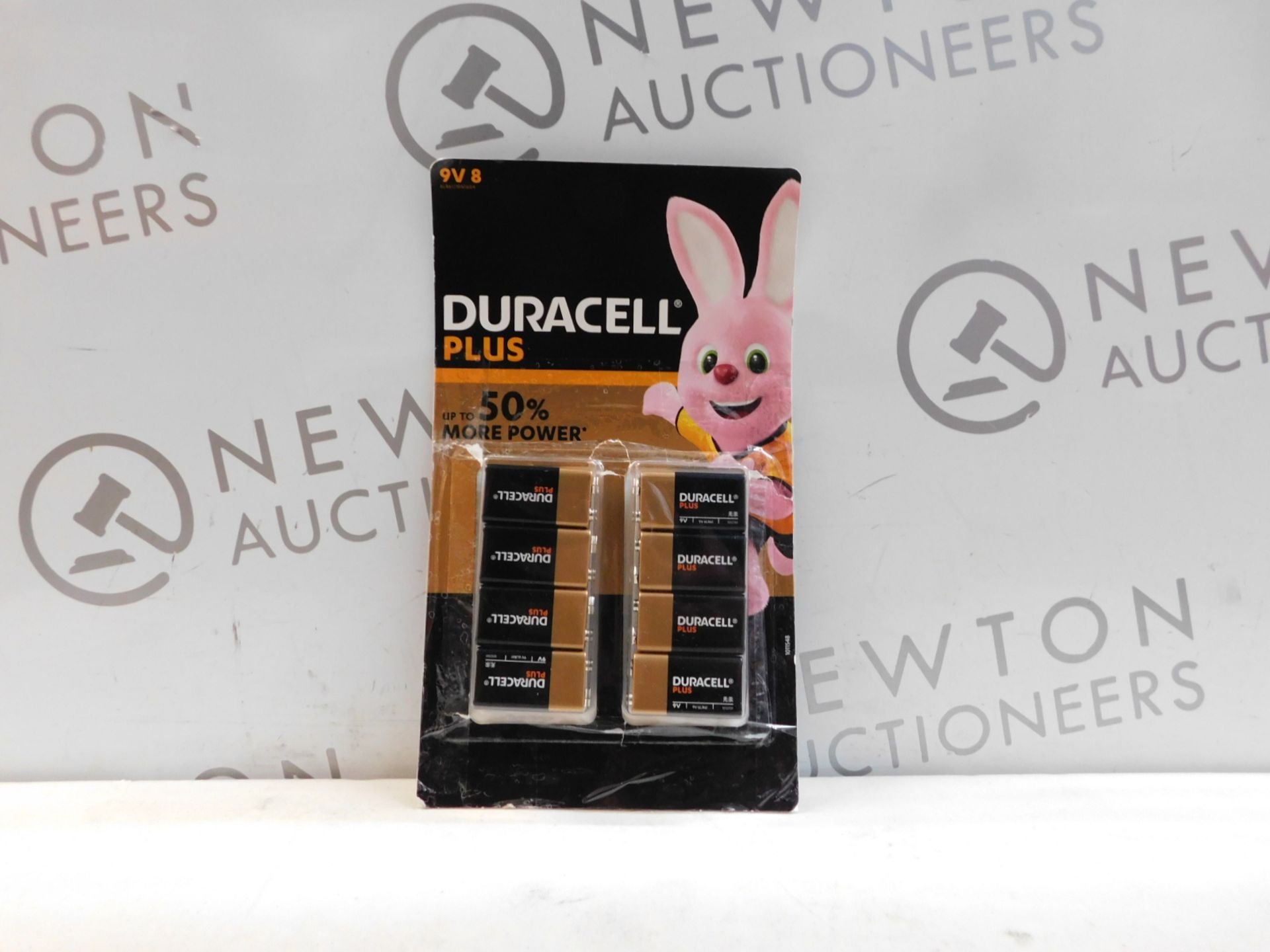 1 SET OF 8 DURACELL 9V BATTERIES RRP Â£19.99