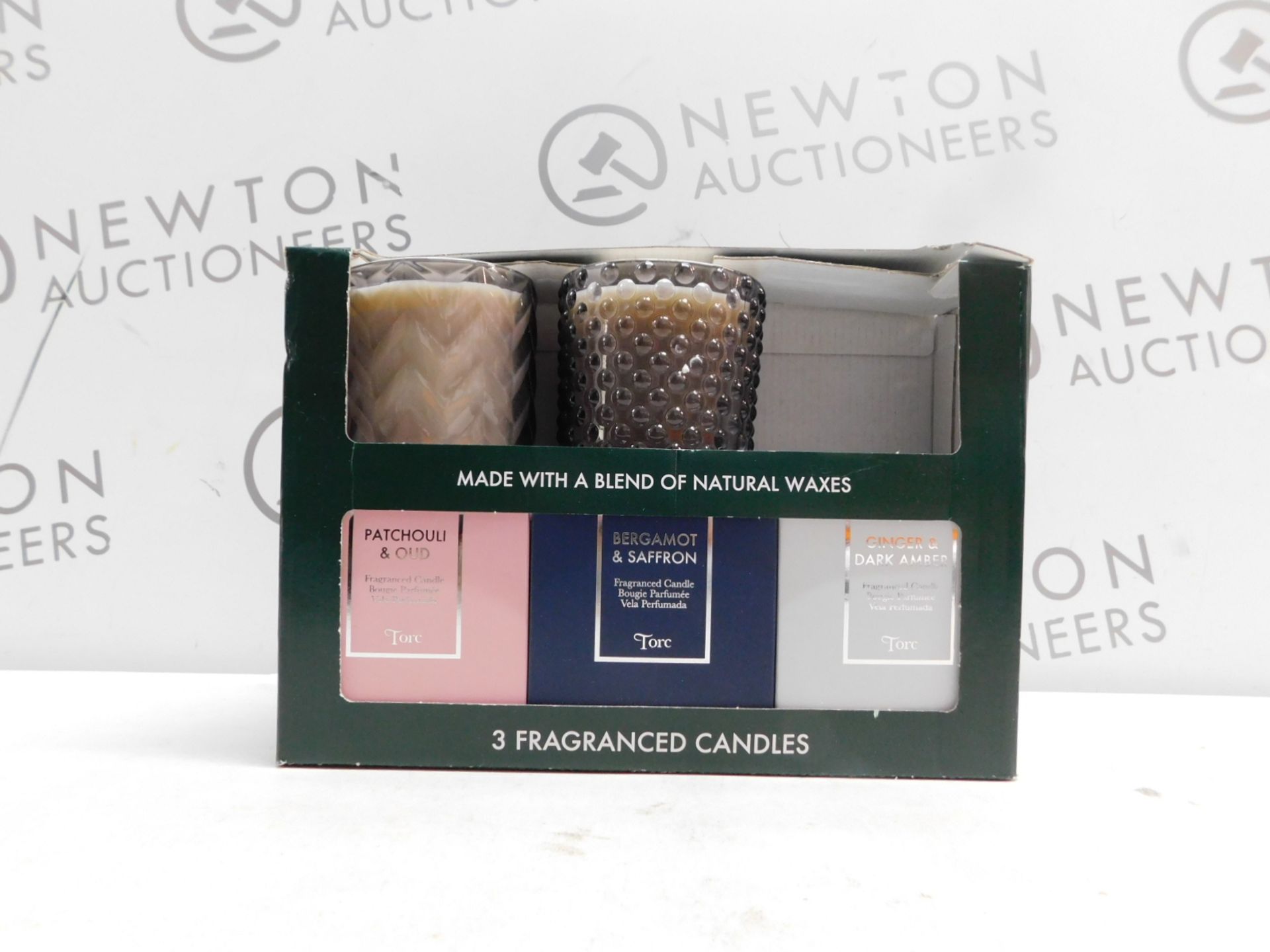 1 BOXED SET OF 2 TORC VARIETY FRAGRANCED CANDLES WITH GIFT BOXES RRP Â£39.99