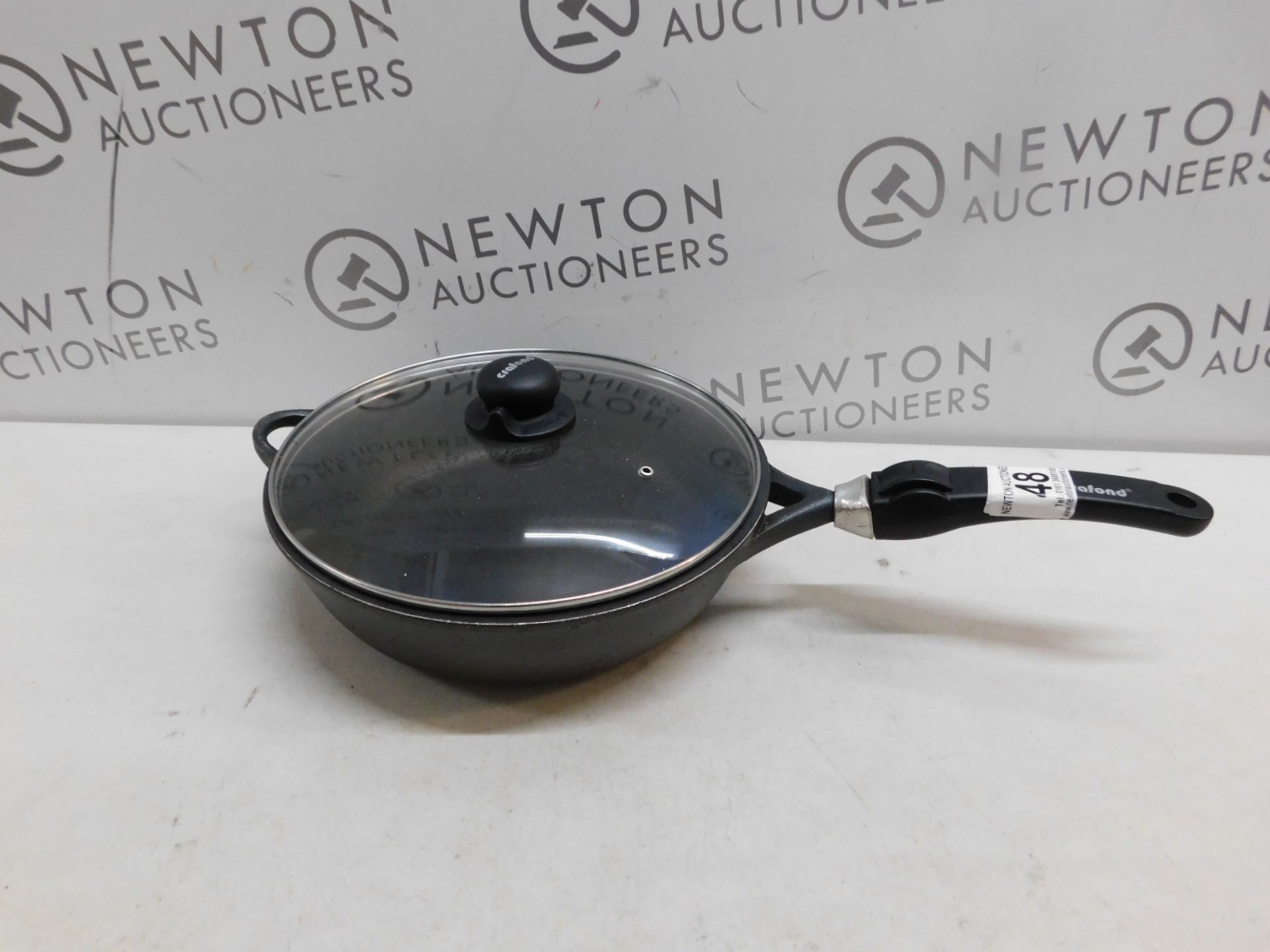 1 CRAFOND INDUCTION 28CM NON STICK FRYING PAN WITH DETACHABLE HANDLE RRP Â£49