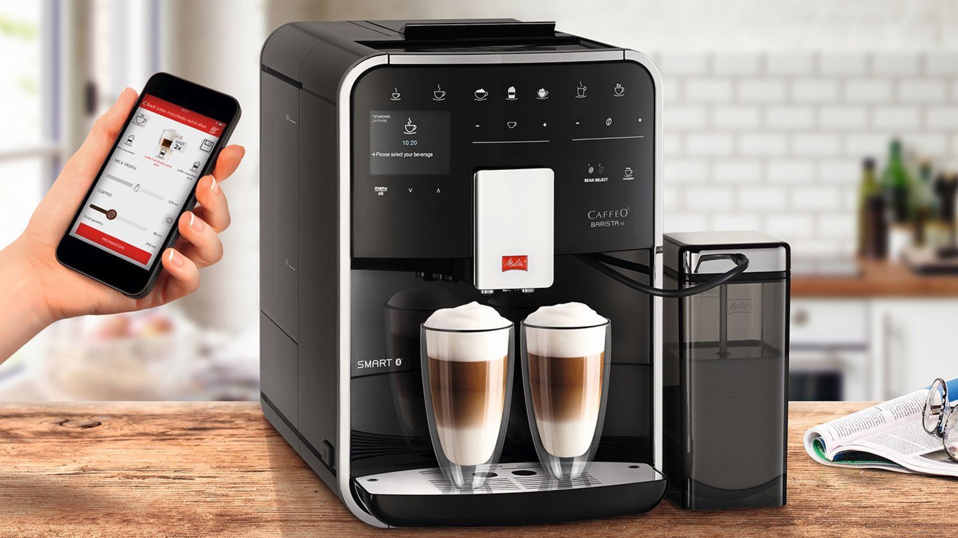 1 BOXED MELITTA F83/0-101 BARISTA T SMART SILVER BEAN TO CUP COFFEE MACHINE RRP Â£1049.99 (LIKE NEW,
