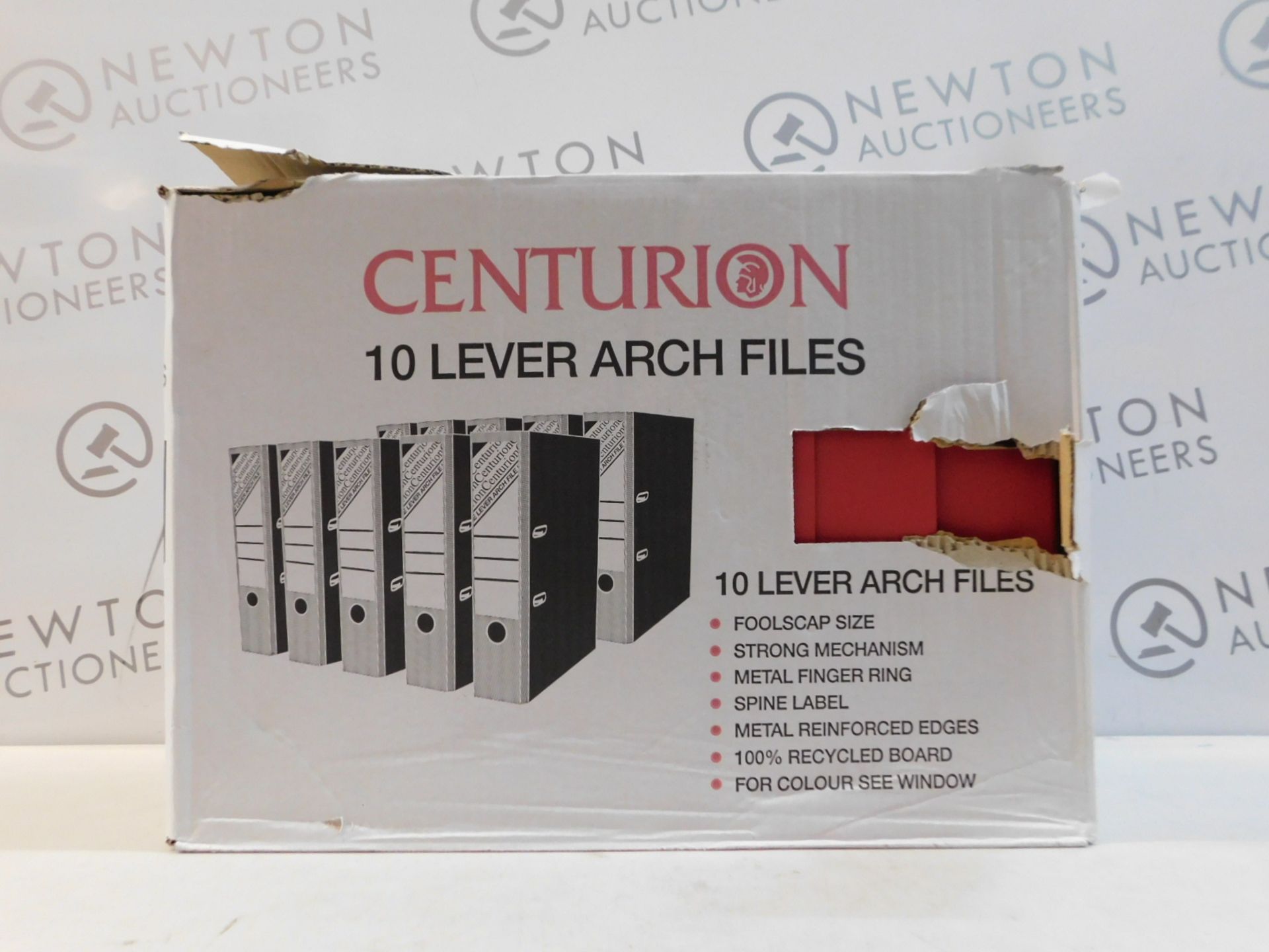 1 BOXED 9 CENTURION LEVER ARCH FILES RRP Â£39.99