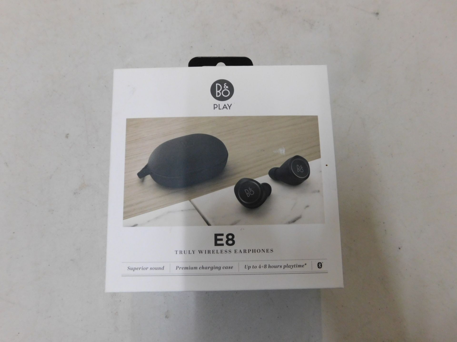 1 BOXED BANG AND OLUFSEN E8 TRUE WIRELESS BLUETOOTH EARPHONES RRP Â£299