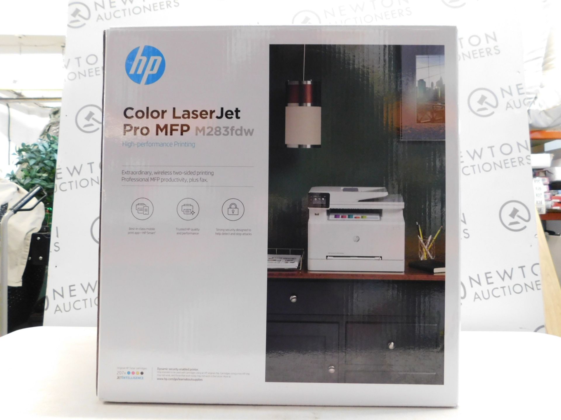 1 BOXED HP COLOR LASERJET PRO MFP M283FDW ALL-IN-ONE WIRELESS LASER PRINTER WITH FAX RRP Â£399