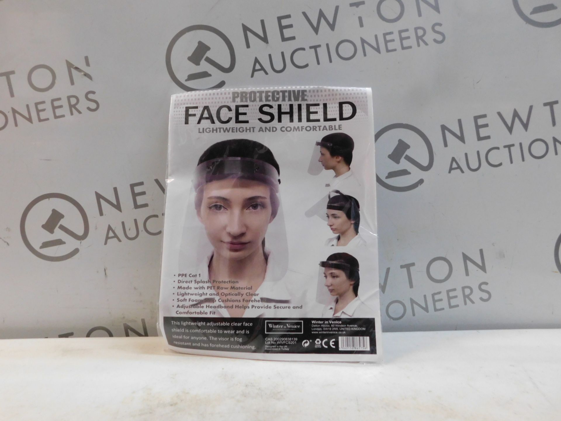 2 BRAND NEW PACKS OF PROTECTIVE FACE SHIELD RRP Â£9.99