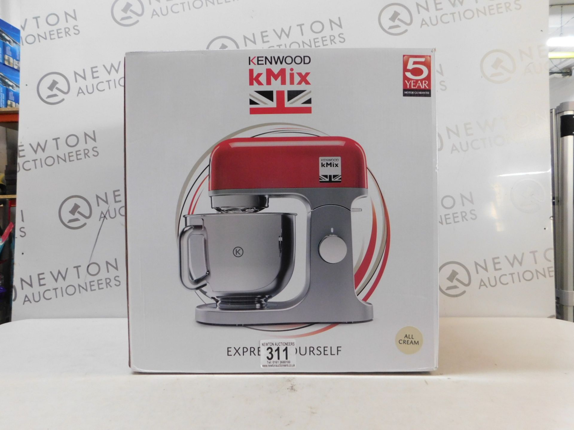 1 BOXED KENWOOD KMIX STAND MIXER MODEL KMX750AW RRP Â£249.99