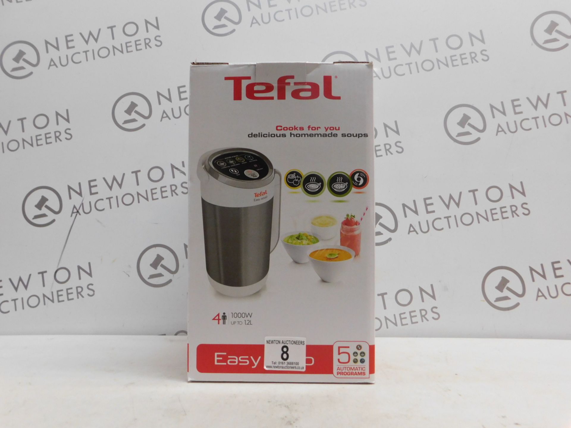 1 BOXED TEFAL EASY SOUP MAKER RRP Â£89.99