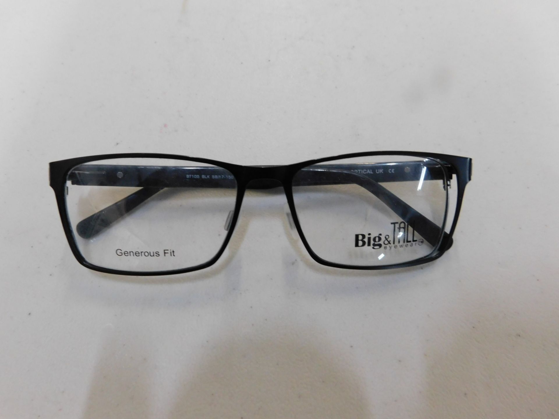 1 PAIR OF BIG AND TALL GLASSES FRAME MODEL BT105 RRP Â£79.99