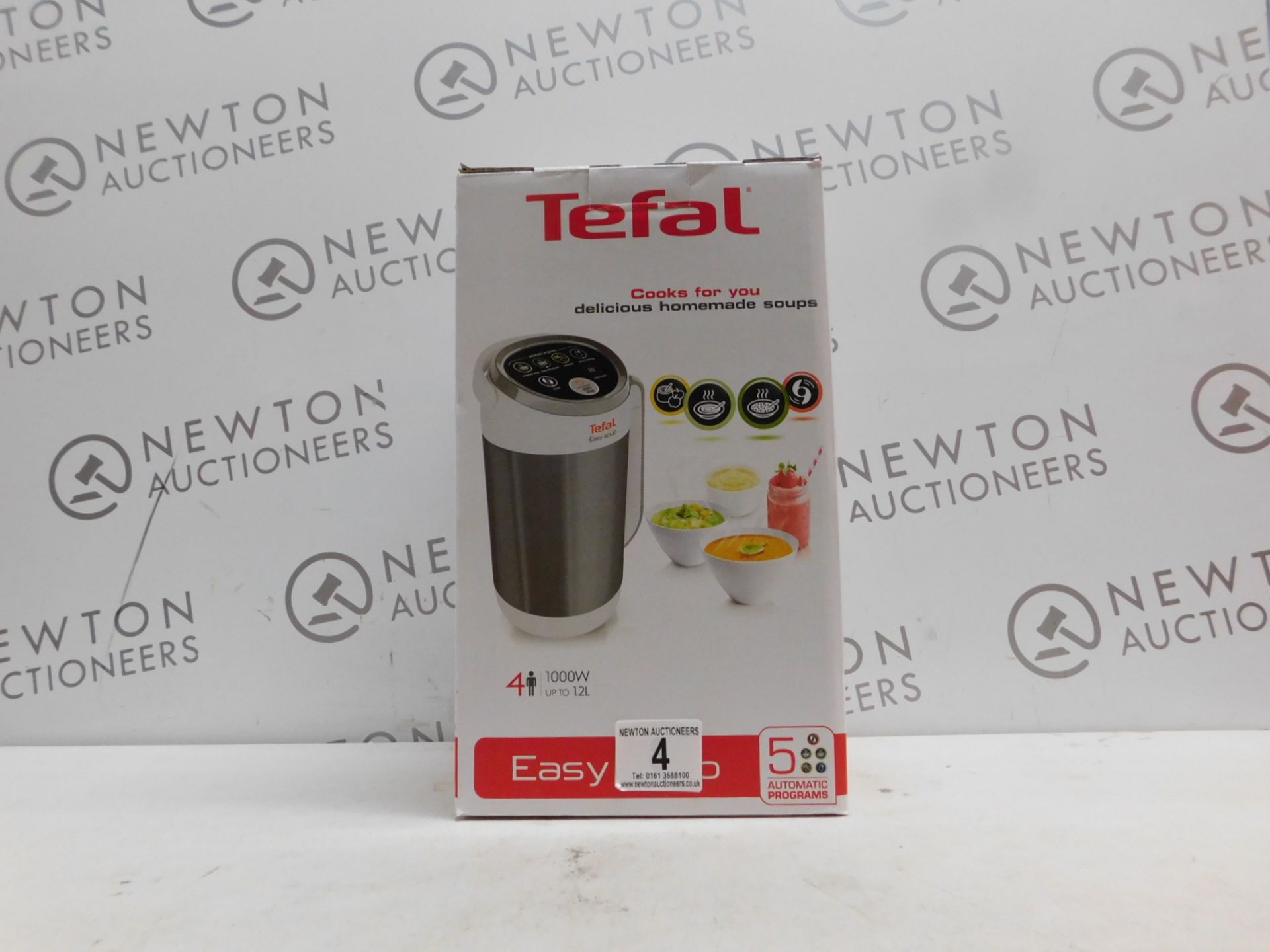 1 BOXED TEFAL EASY SOUP MAKER RRP Â£89.99