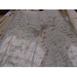 Ordnance Survey Land Ranger map scale 1:50000 of Lincoln and Newark on Trent (laminated)
