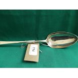 Georgian basting spoon (London 1792)