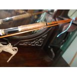 Sall & Co 2 piece cane trout rod (6'6") 'The Caster' with cover