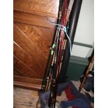 Redington (9ft.) 2 piece trout rod and a Mackenzie Kevlar (9ft.