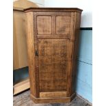 Single oak wardrobe