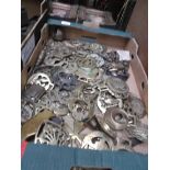 A large selection of of modern and old single brasses incl.