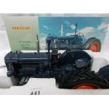 Die cast model of a Fordson Major E27N (scale 1:16) in original presentation box